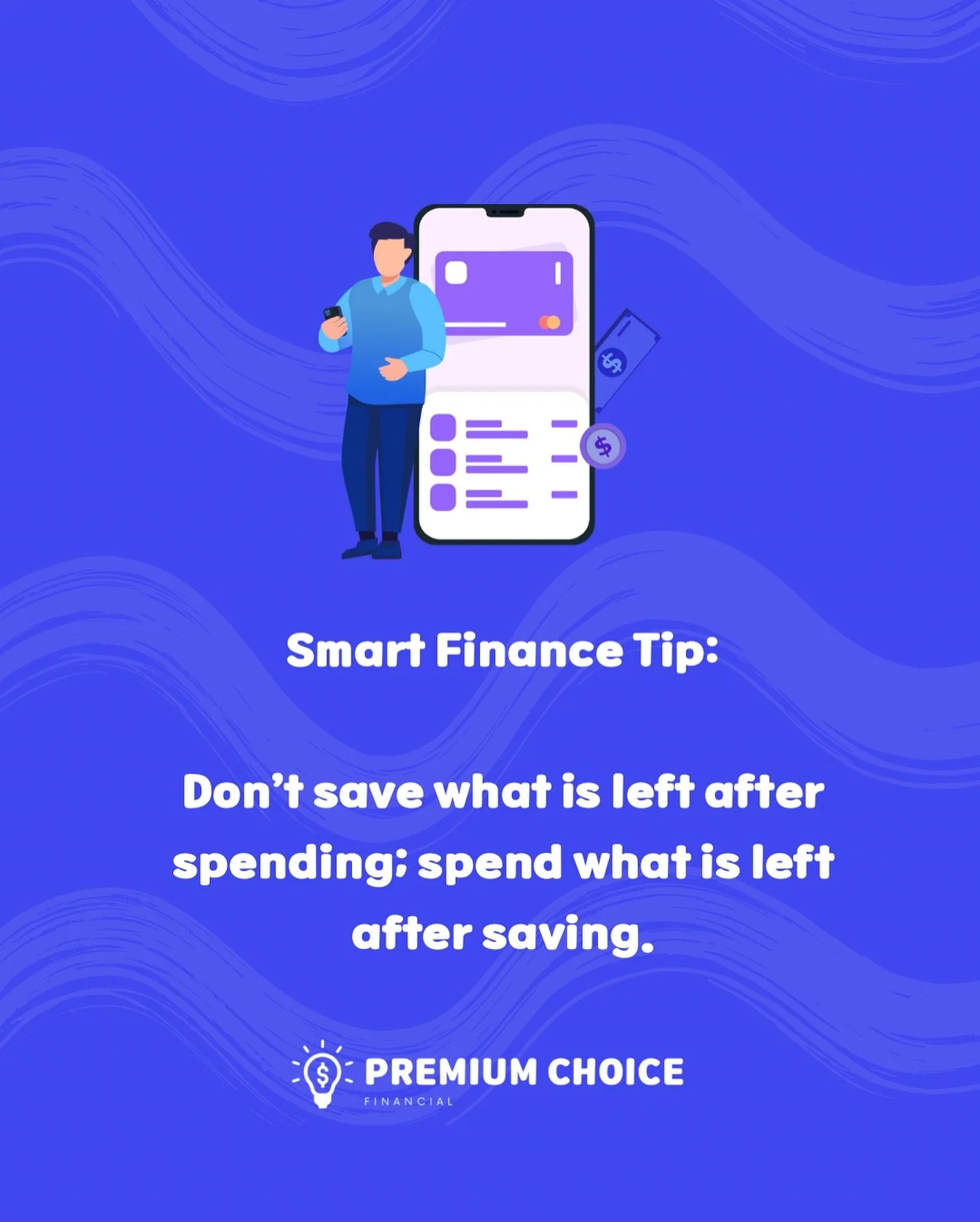 Smart money move: Pay yourself first.

Saving before spending helps you build real financial freedom. ✨

👉 Would you rather have money left over at the end of the month or peace of mind knowing your savings are already secure?

#MoneyTips #Financial
