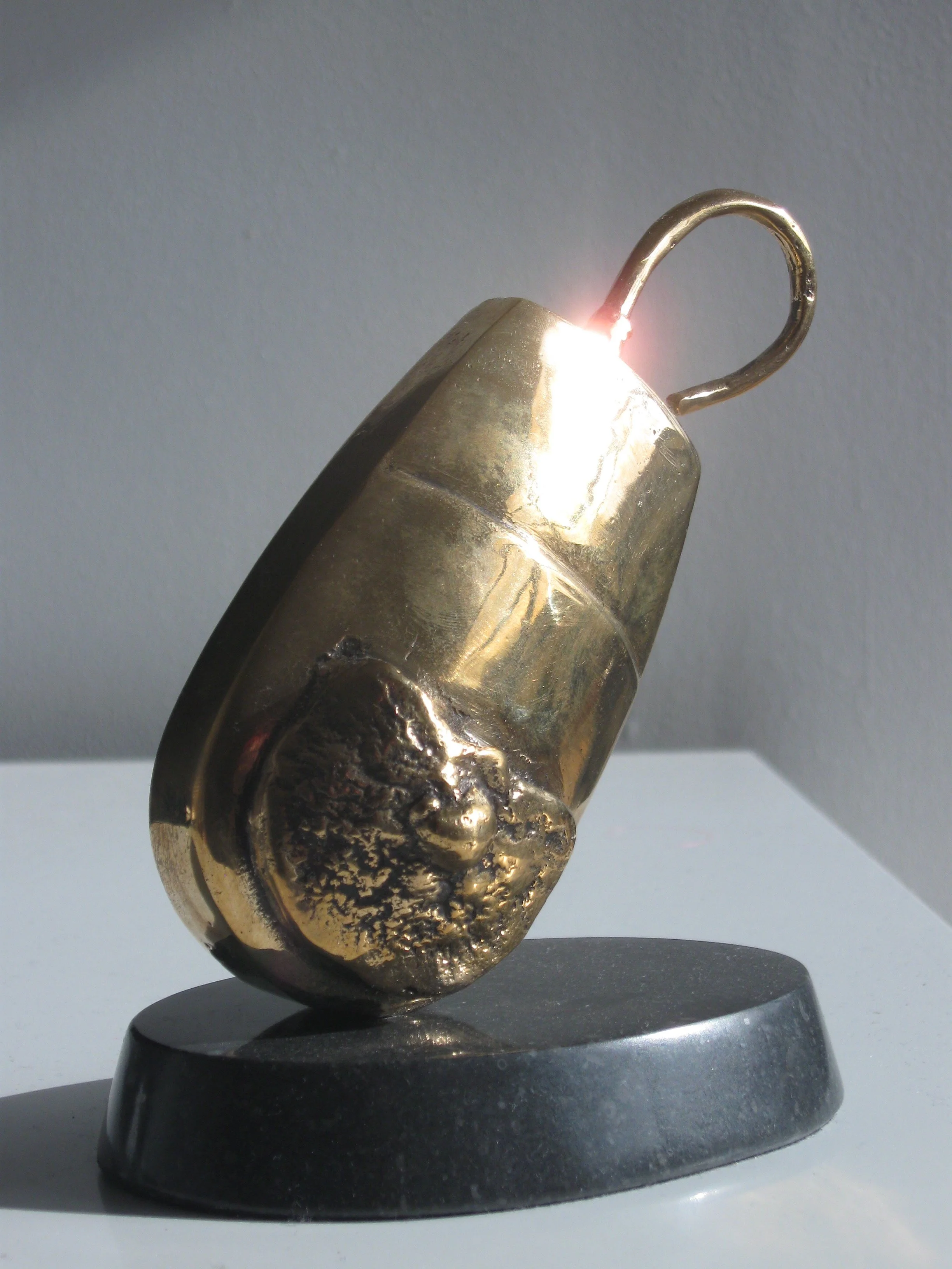 MOUSE NIPPLE 1999, Bronze, Kilkenny Limestone
10cm x 8.5cm x 1.5cm