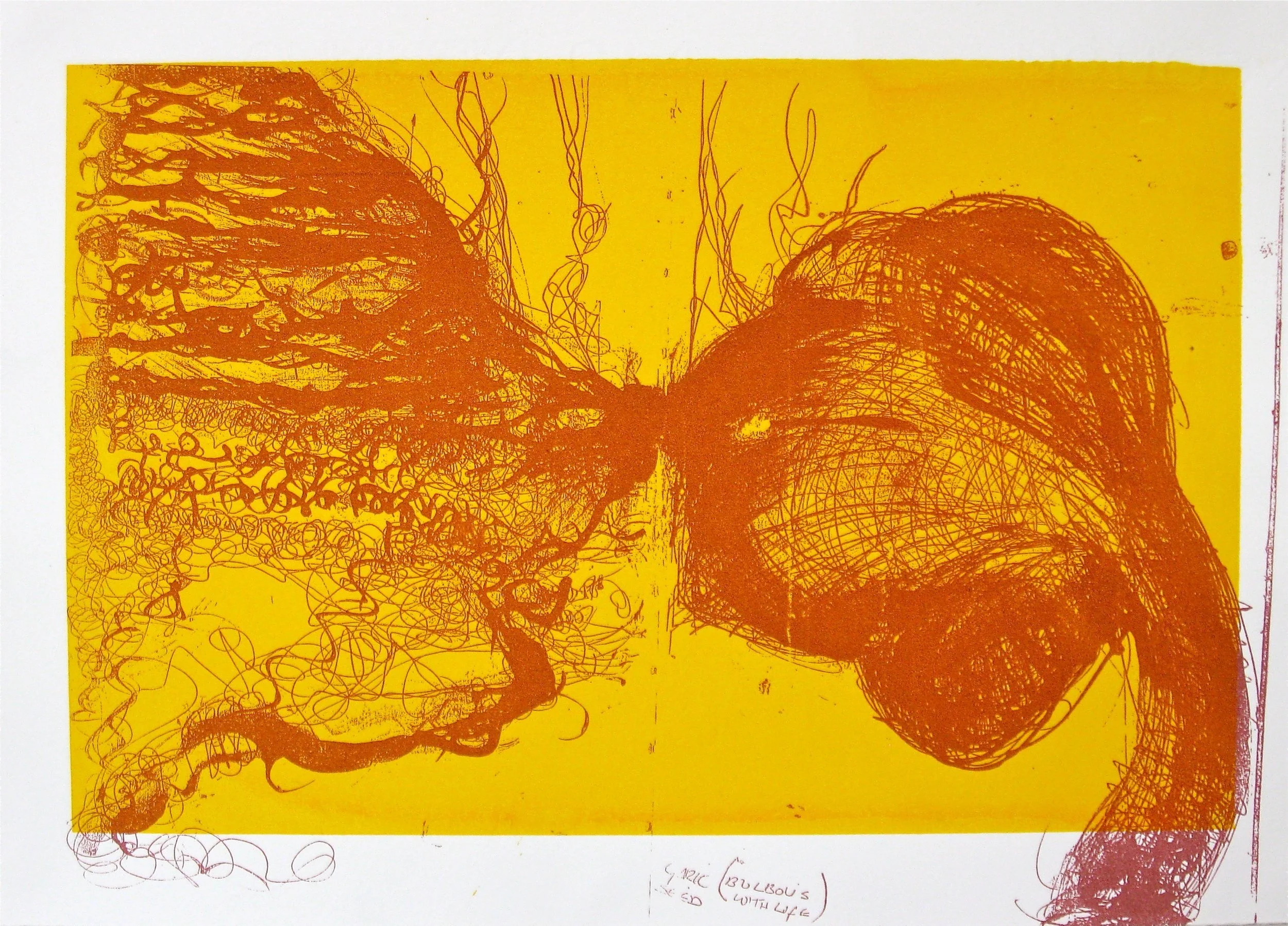 FLOW.  2010. Photographic Screenprint. 
25cm x 36cm