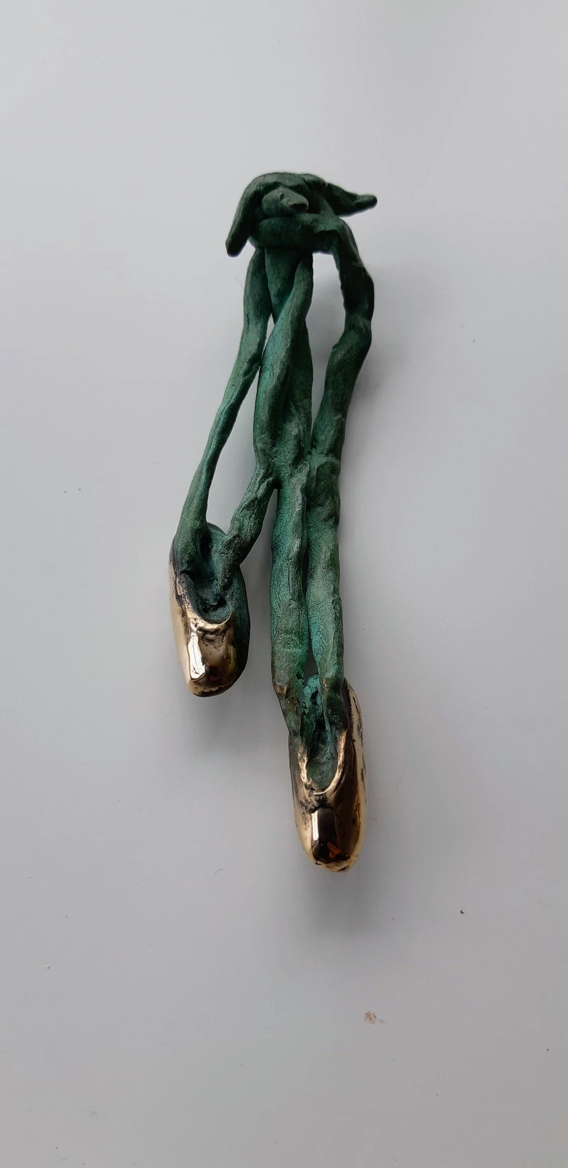 I'M ONLY DANCING. 2018. Bronze. 
10cm x 4cm x 2cm