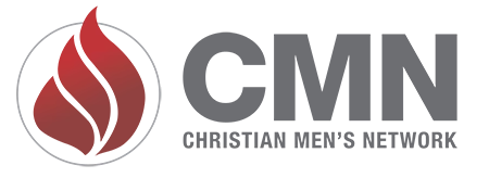 Logo of Christian Men's Network with a flame icon and the text 'CMN Christian Men’s Network'