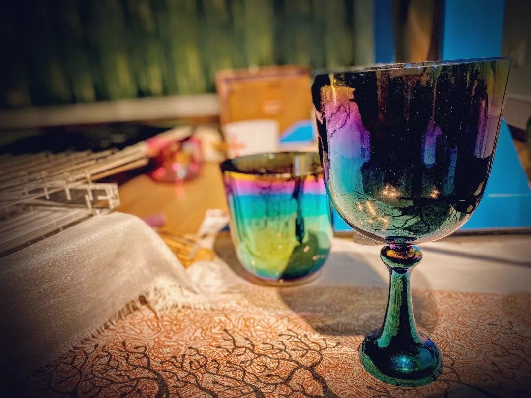 Cálice e Taça em titanium