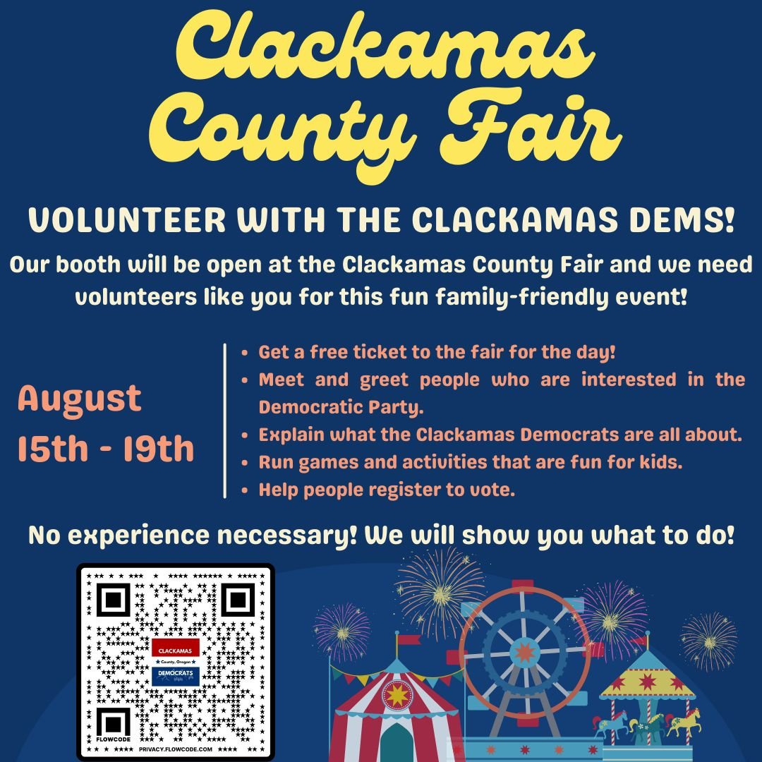 Volunteer at the Fair with DPCC 2023