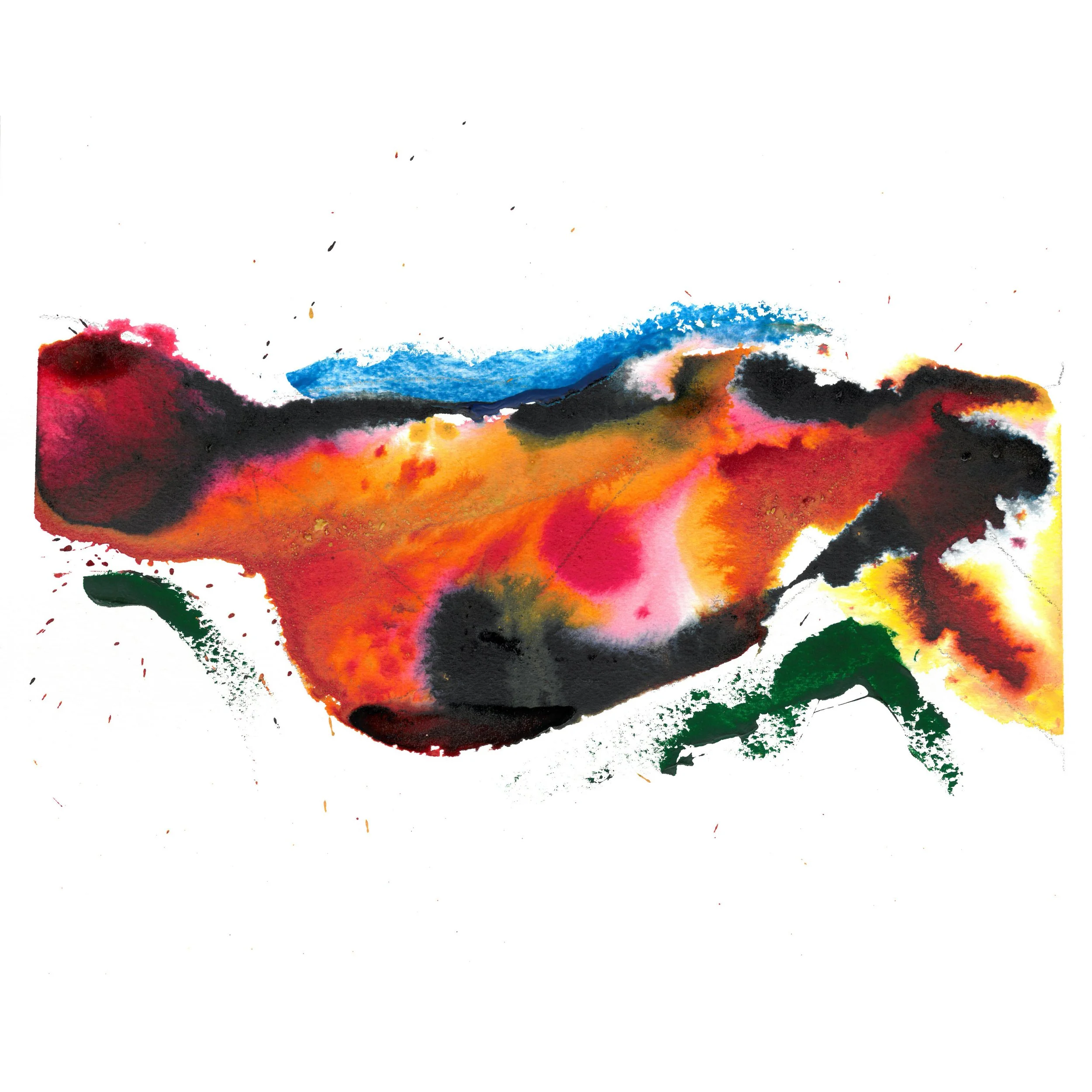 TRANSITION (2025)
10x10 Watercolor/Ink 