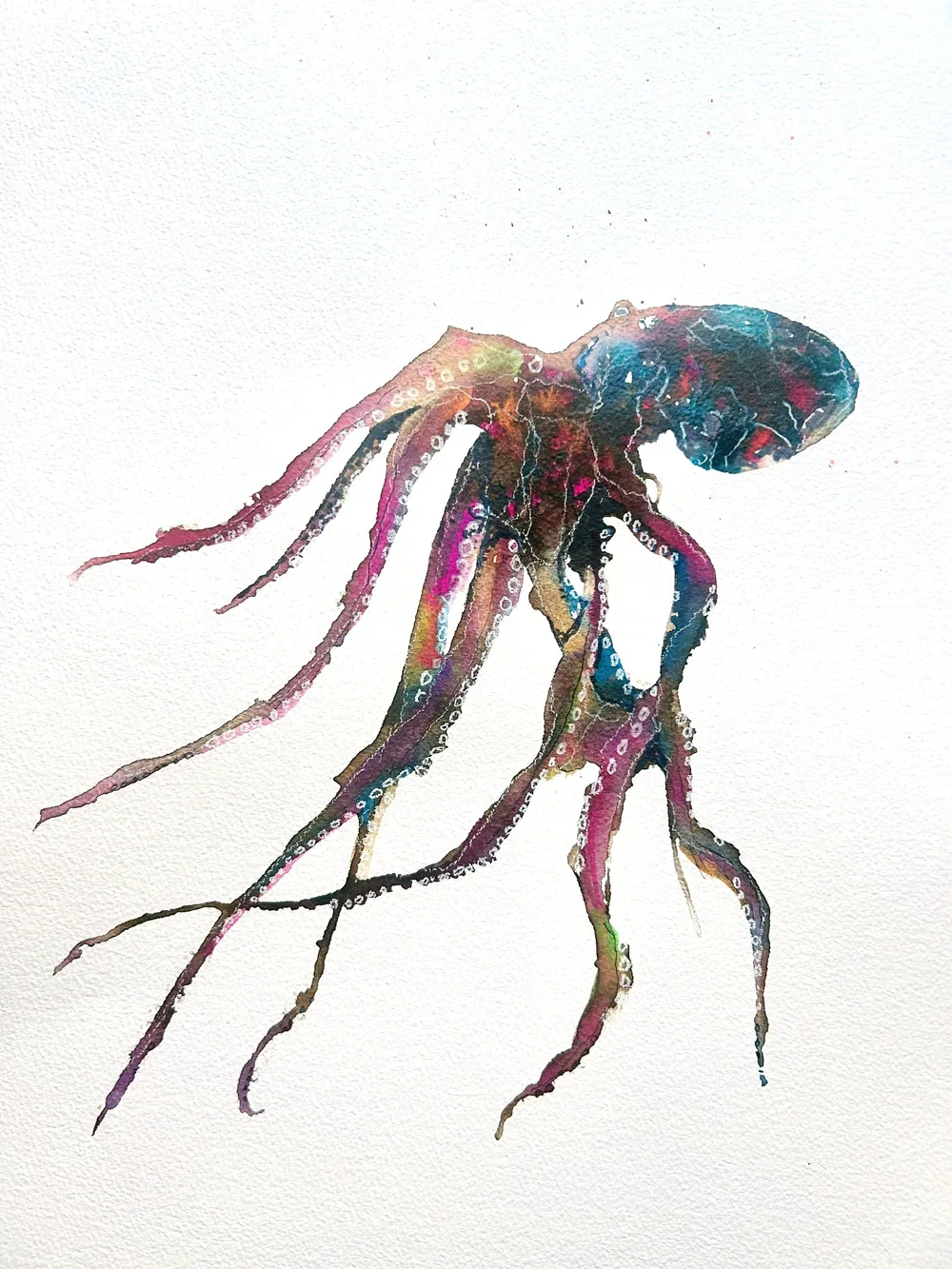 DRIFT (2025)
14x18 Watercolor/Ink 