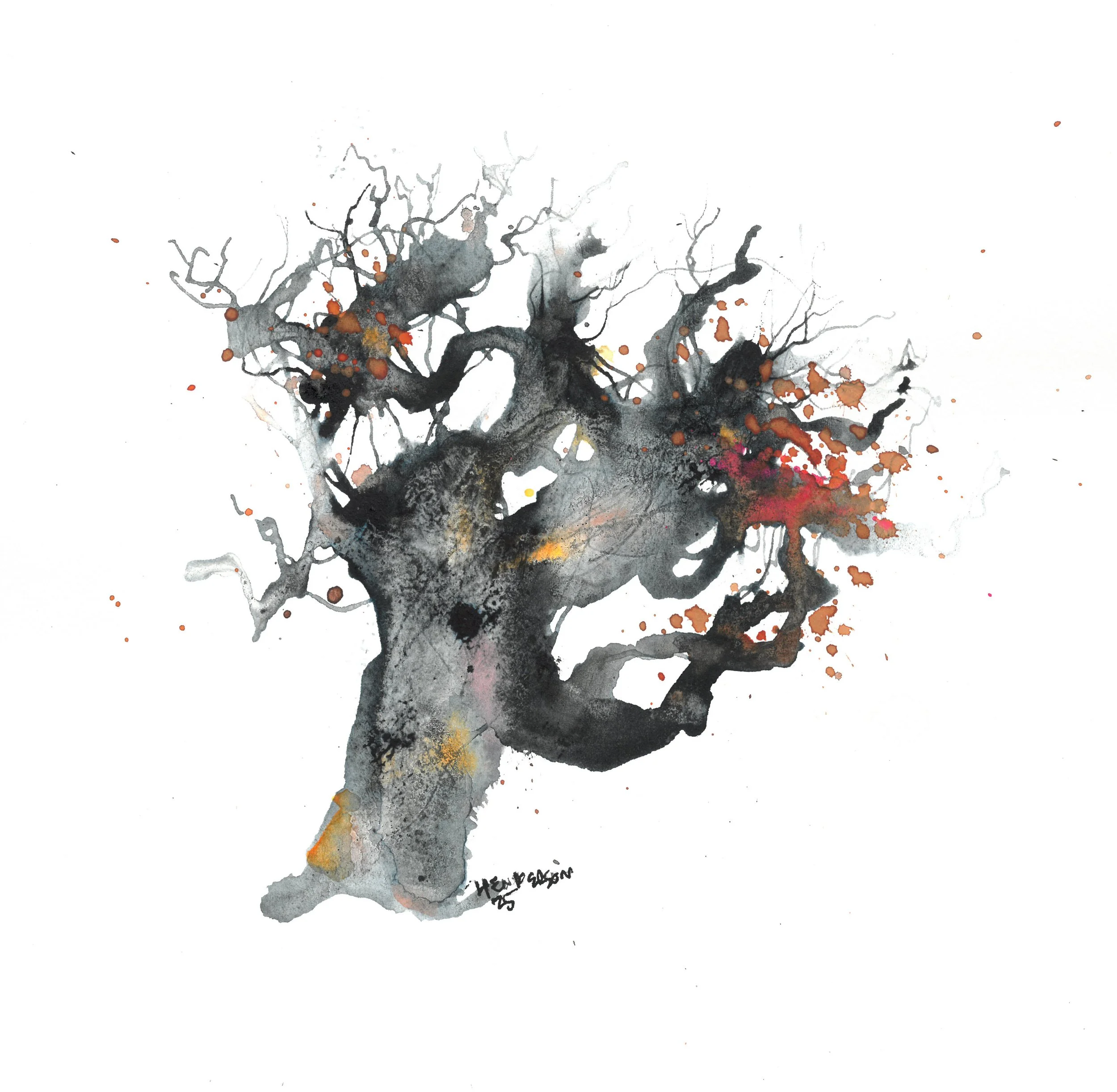 RESILIENT (2025)
10x10 Watercolor/Ink  