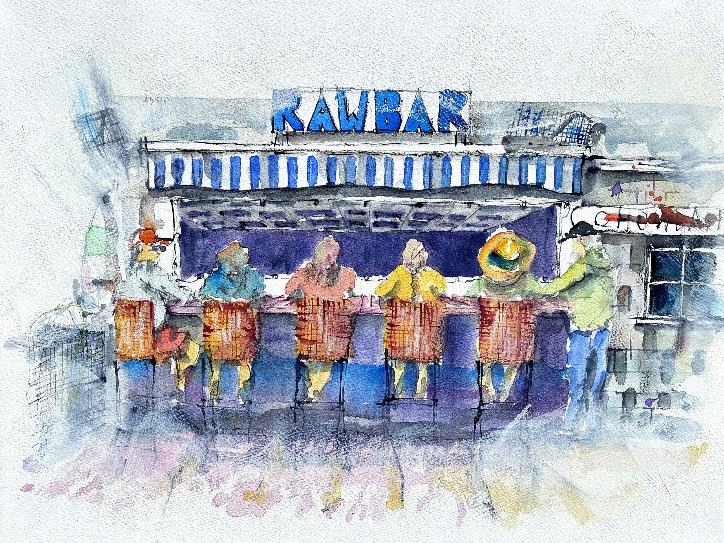 OYSTER SEASON (2026)
16x20 Watercolor
*Cape Cod Art Center - Autumn National Show 2026, Oct. 23 - Nov. 13