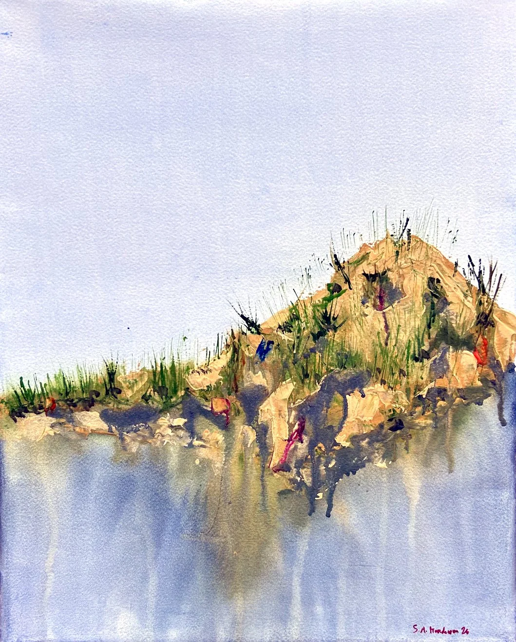 INTERTIDAL (2026)
16x20 Watercolor
*Cape Cod Art Center Summer Nationals Show 2026