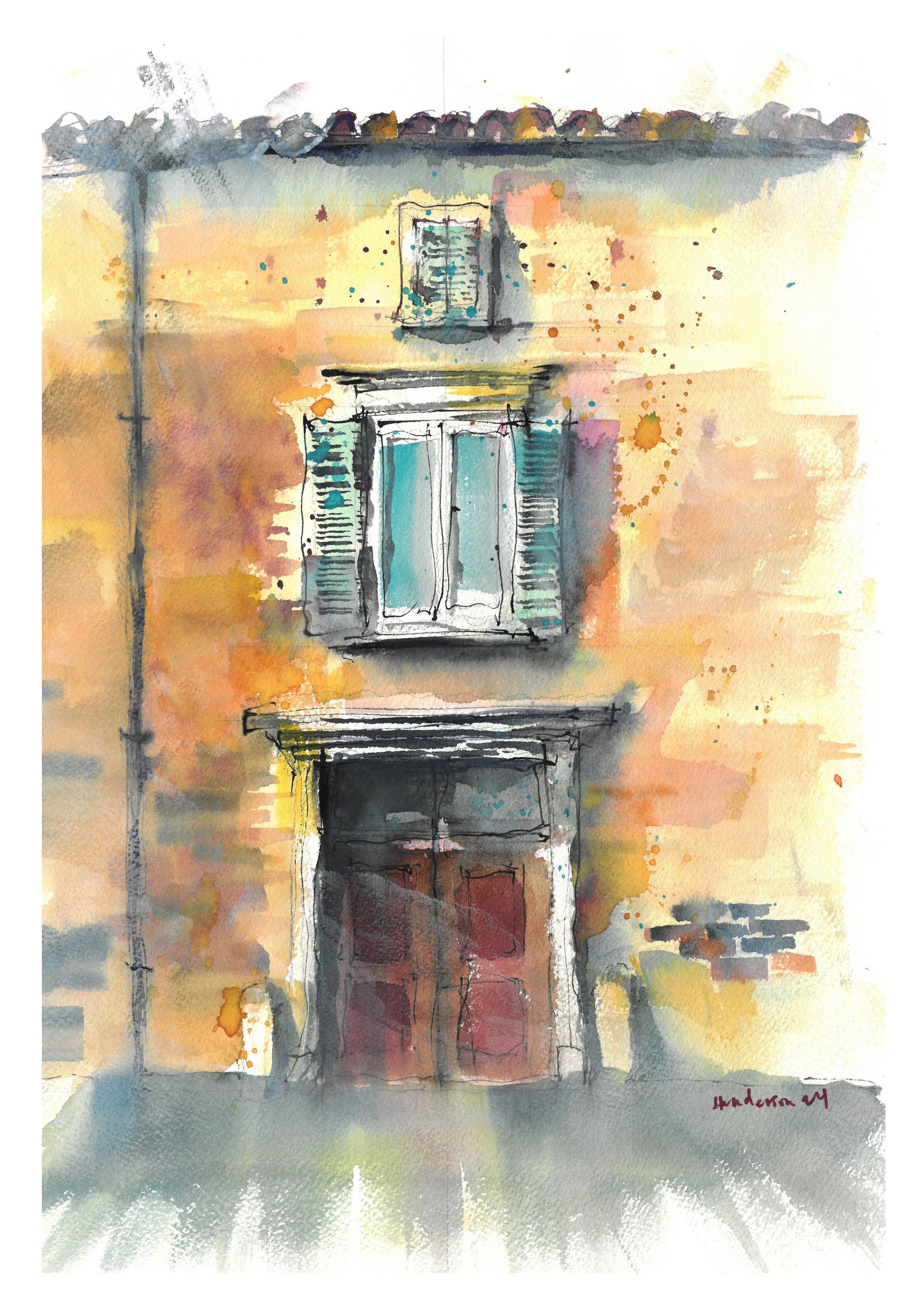 VICOLO (2025)
11x14 Watercolor/Ink 