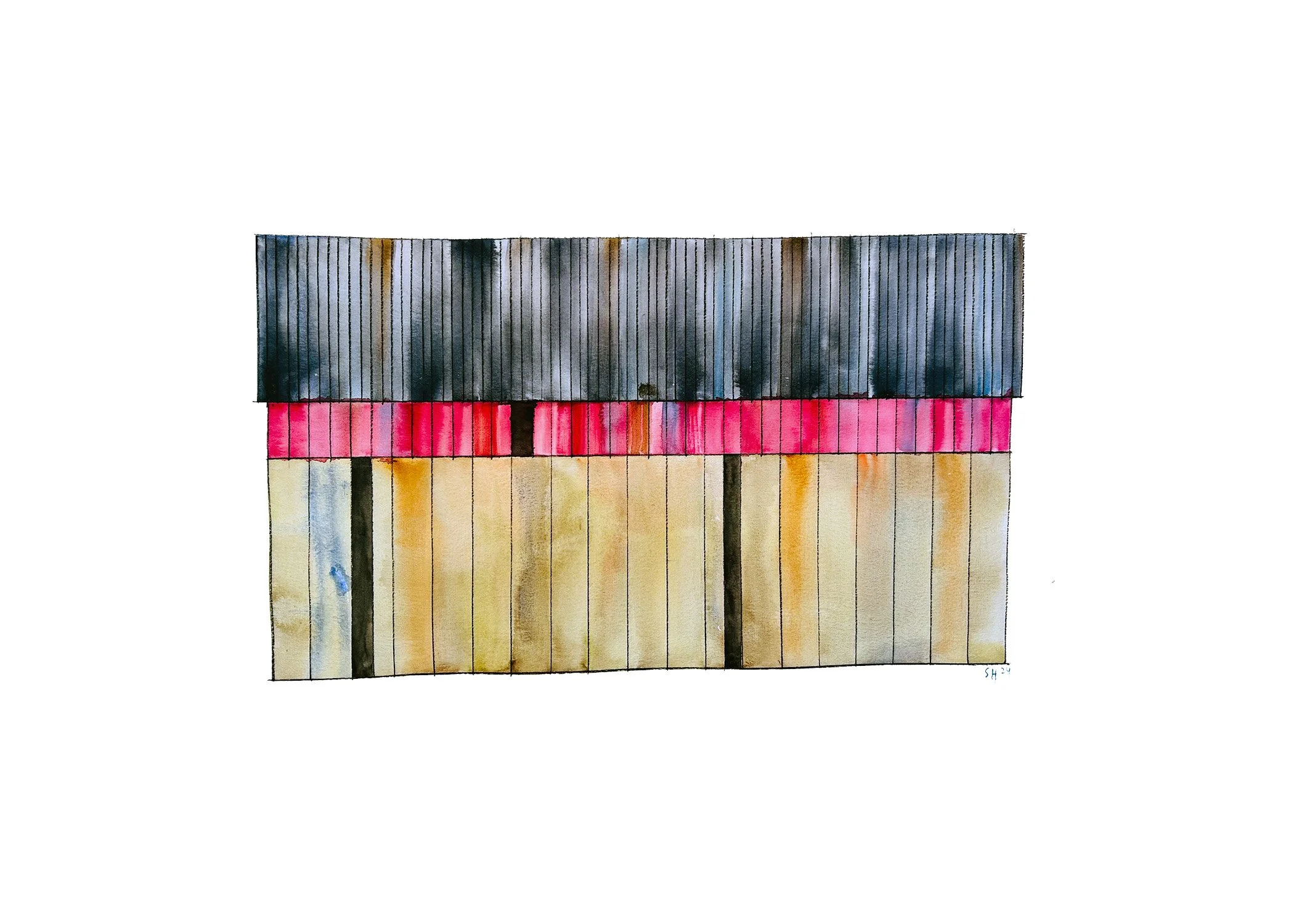 HARMONY (2024)
18x24 Watercolor   *on display through June 2026, in The Mill District Local Art Gallery, Amherst, MA