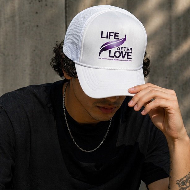 Life After Love White Foam Trucker Hat