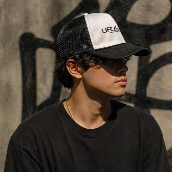 Life After Love Black Foam Trucker Hat