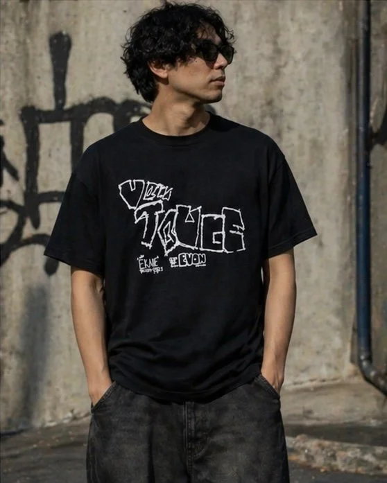 Von Touge Black T-Shirt