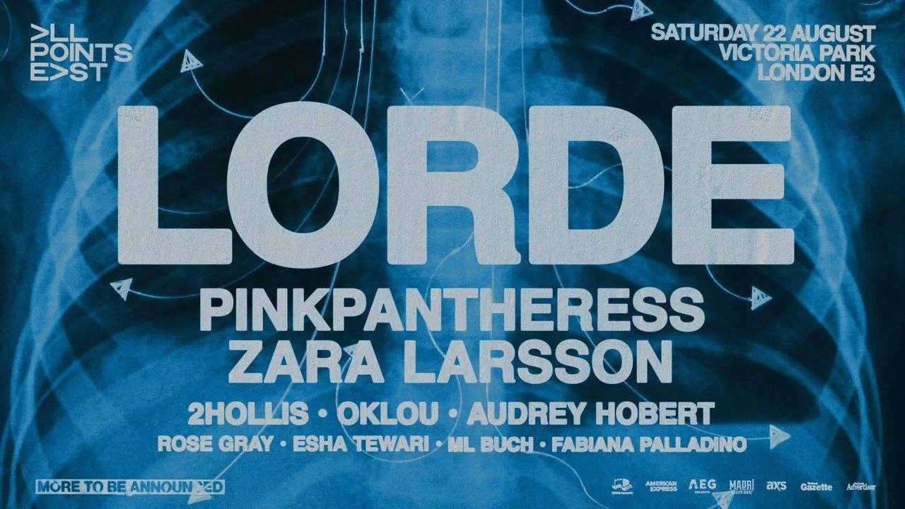ALL POINTS EAST ANNOUNCES LORDE