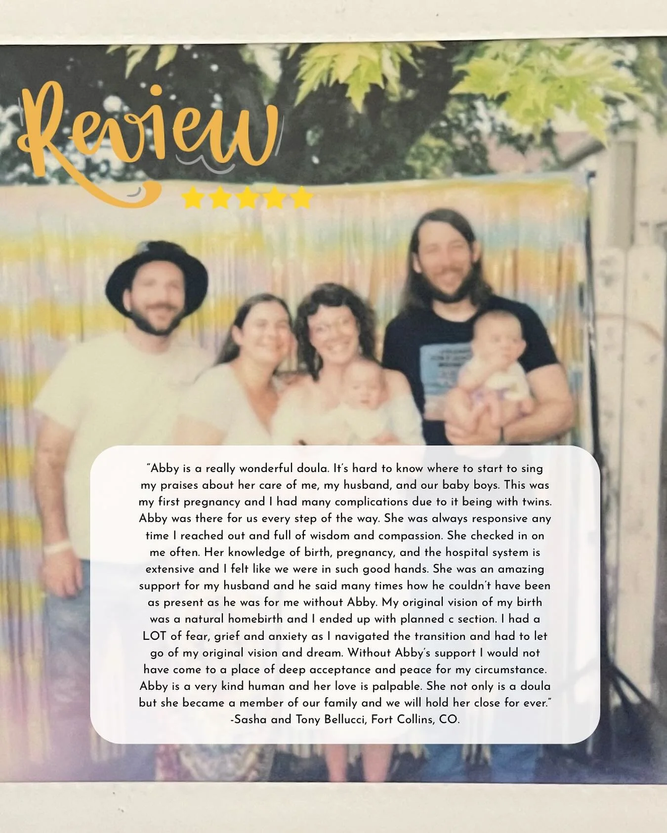When clients become family&hellip; 🩵 I&rsquo;m not crying, you are! Or maybe we both are&hellip;🥹 Whew, I gotta tell ya, while I wouldn&rsquo;t say words of affirmation are my number 1 love language (probably physical touch&hellip;shocking, I know 