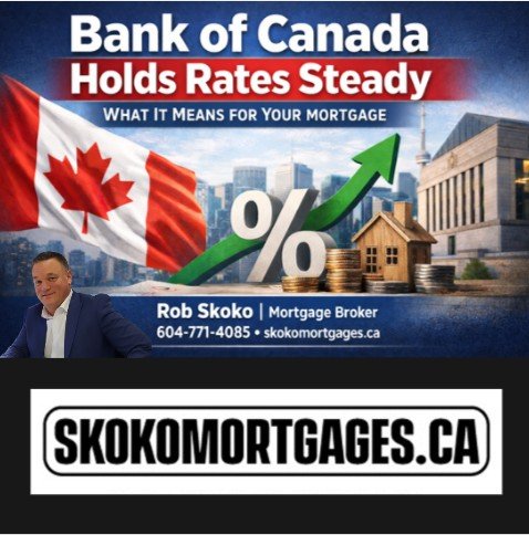 Bank of Canada Holds Rates Steady. What That Means for You.