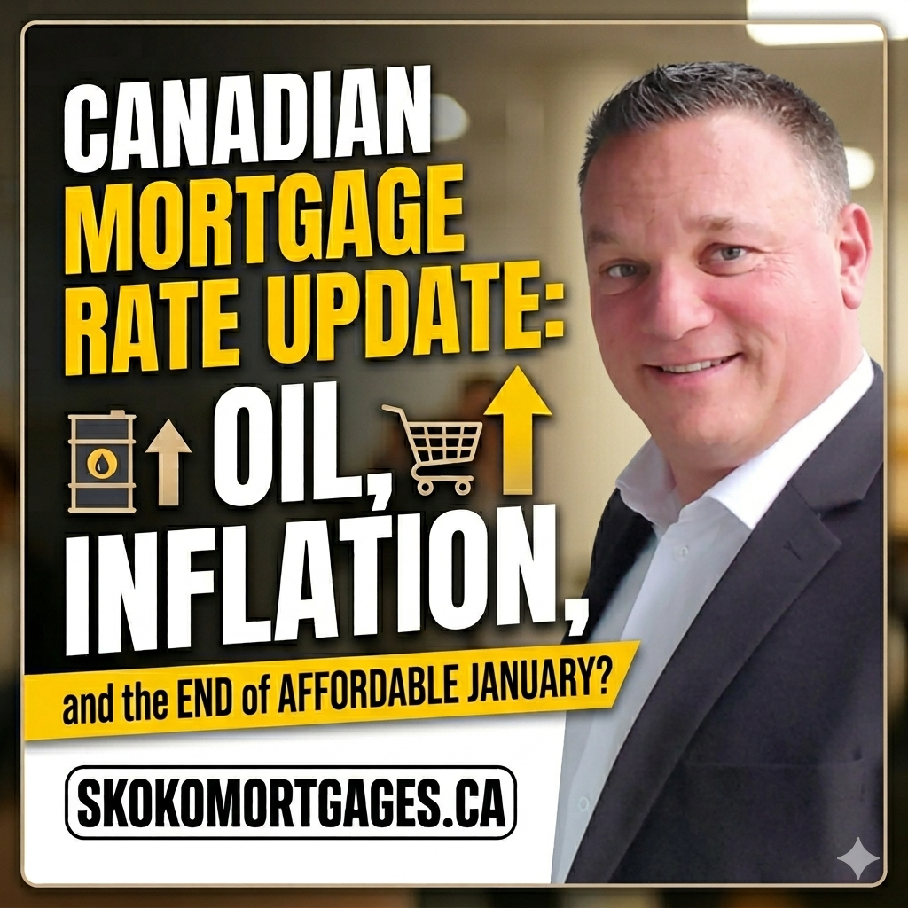Canadian Mortgage Rate Update: Oil, Inflation, and the End of Affordable January