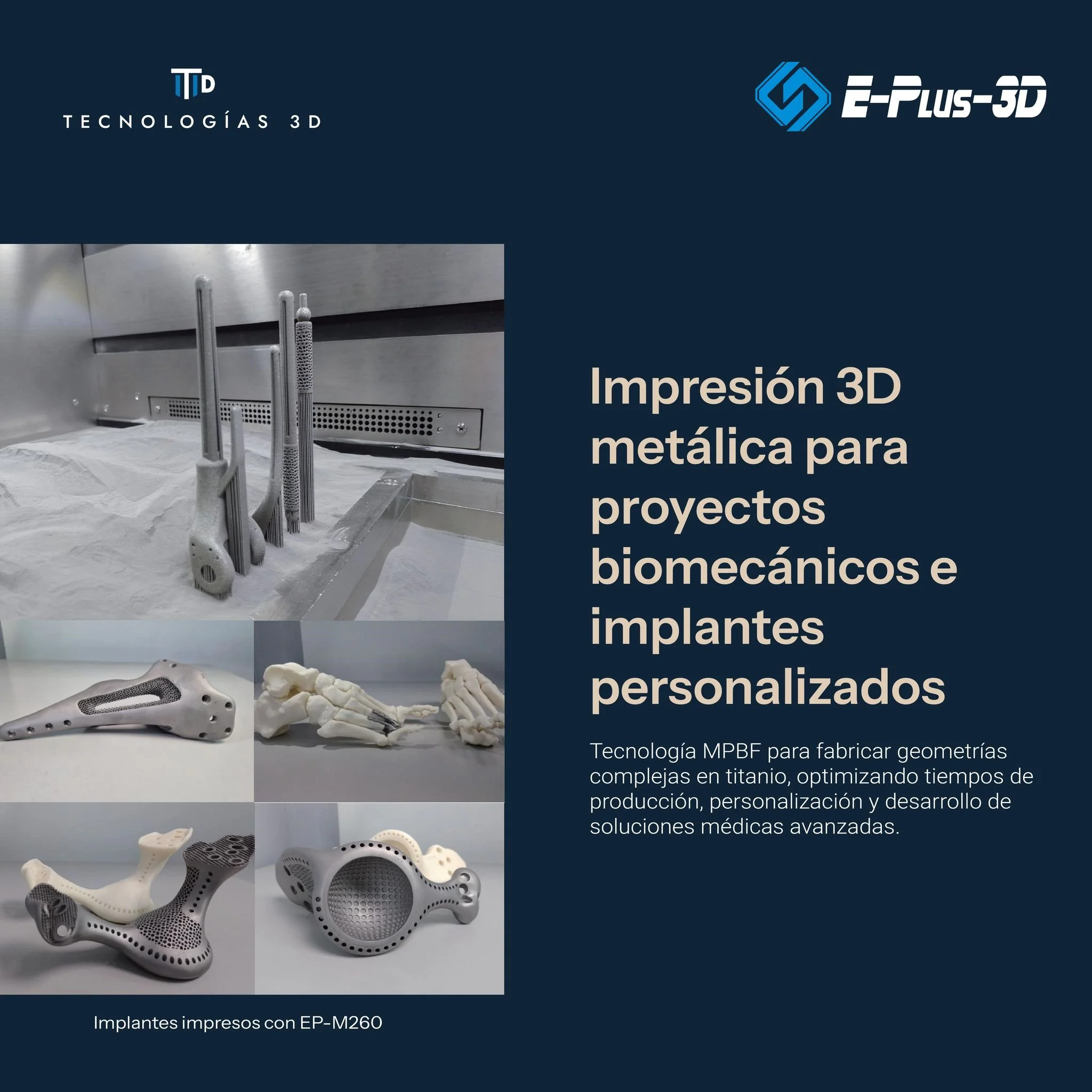 Impresi&oacute;n 3D met&aacute;lica: innovaci&oacute;n que impulsa la industria avanzada

La manufactura aditiva met&aacute;lica est&aacute; revolucionando la industria al permitir la fabricaci&oacute;n de piezas complejas, resistentes y personalizad