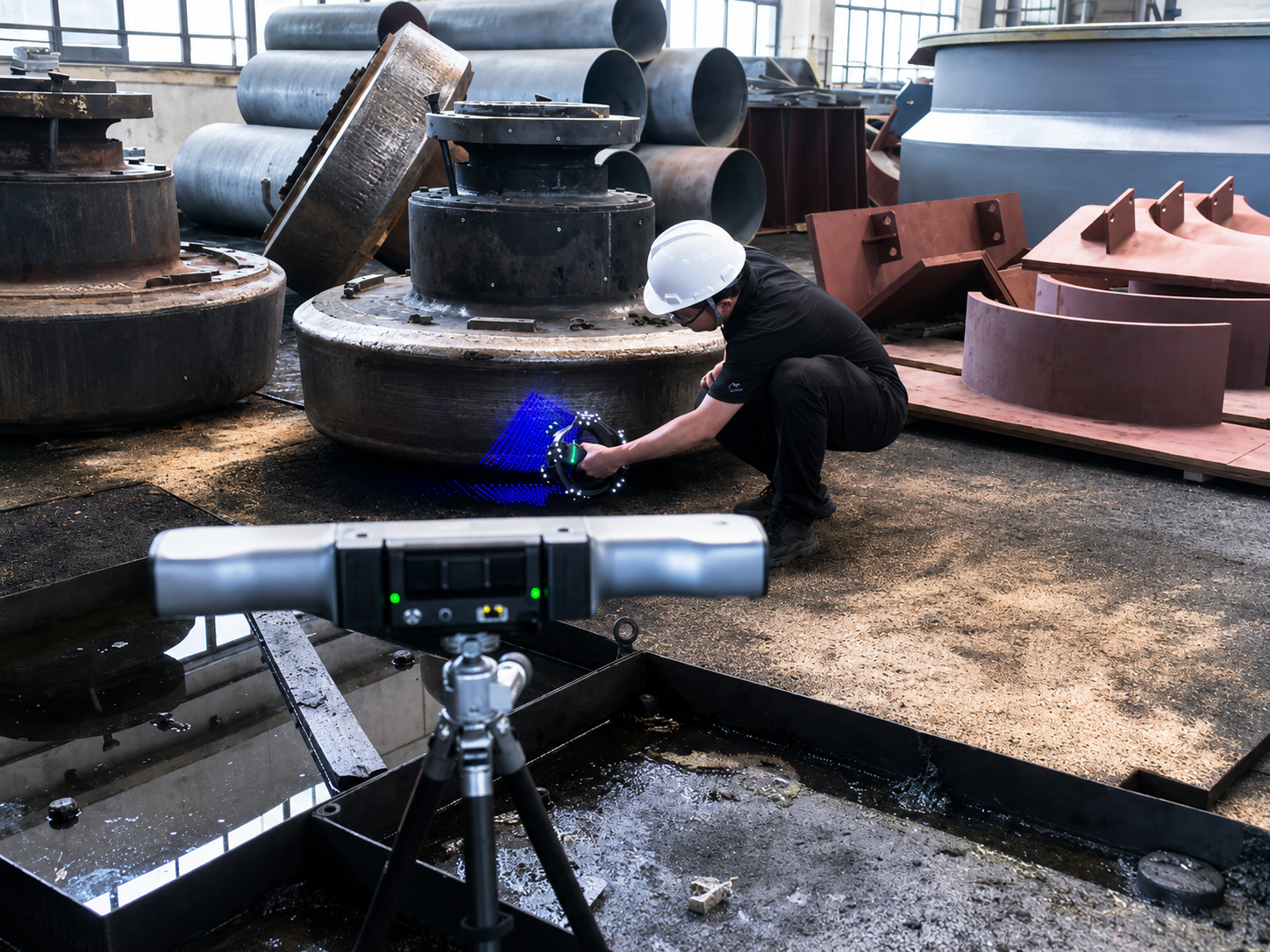 Escaneo 3D para minería y mantenimiento crítico