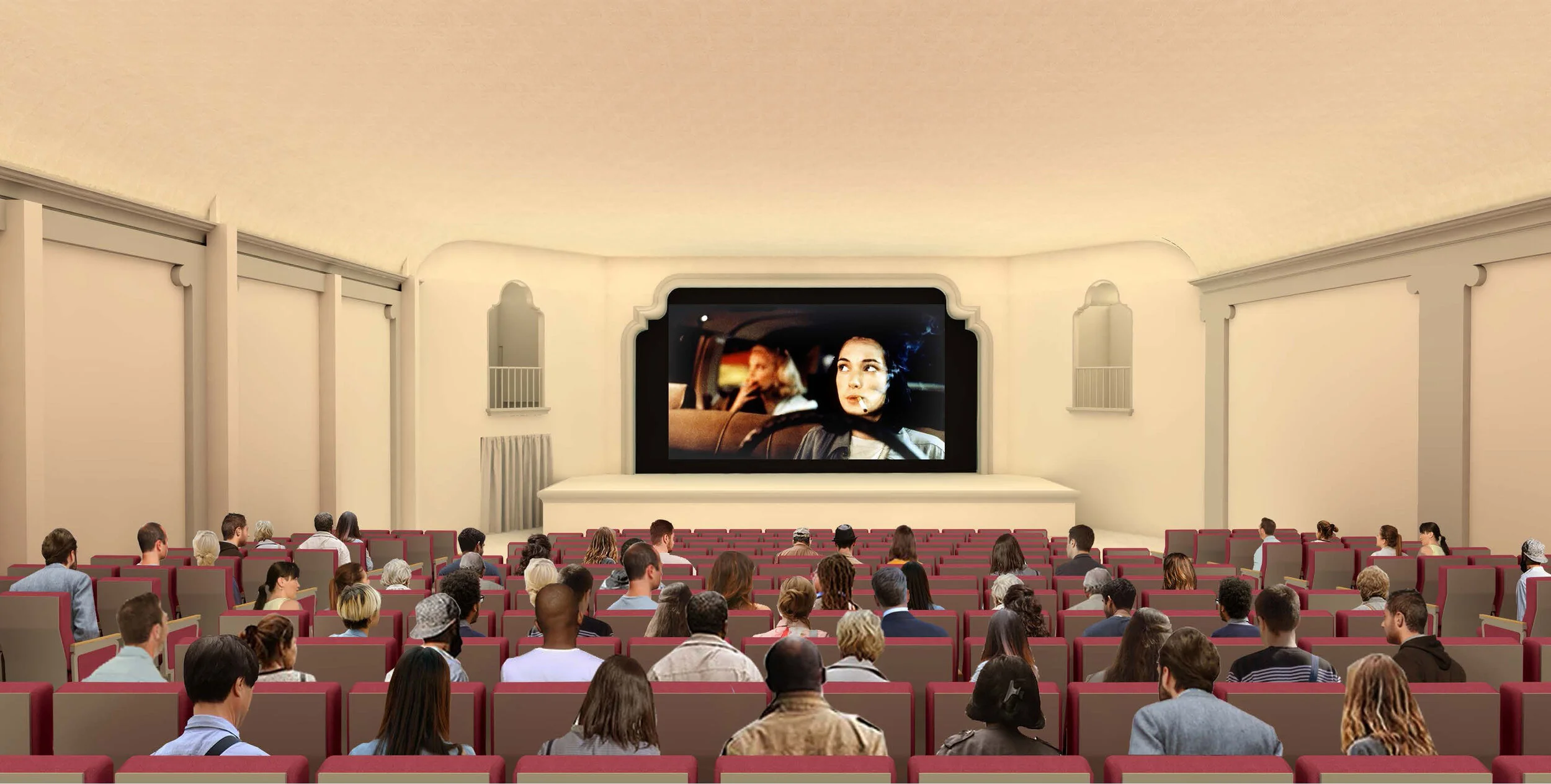 Architecture of Vidiots, theater