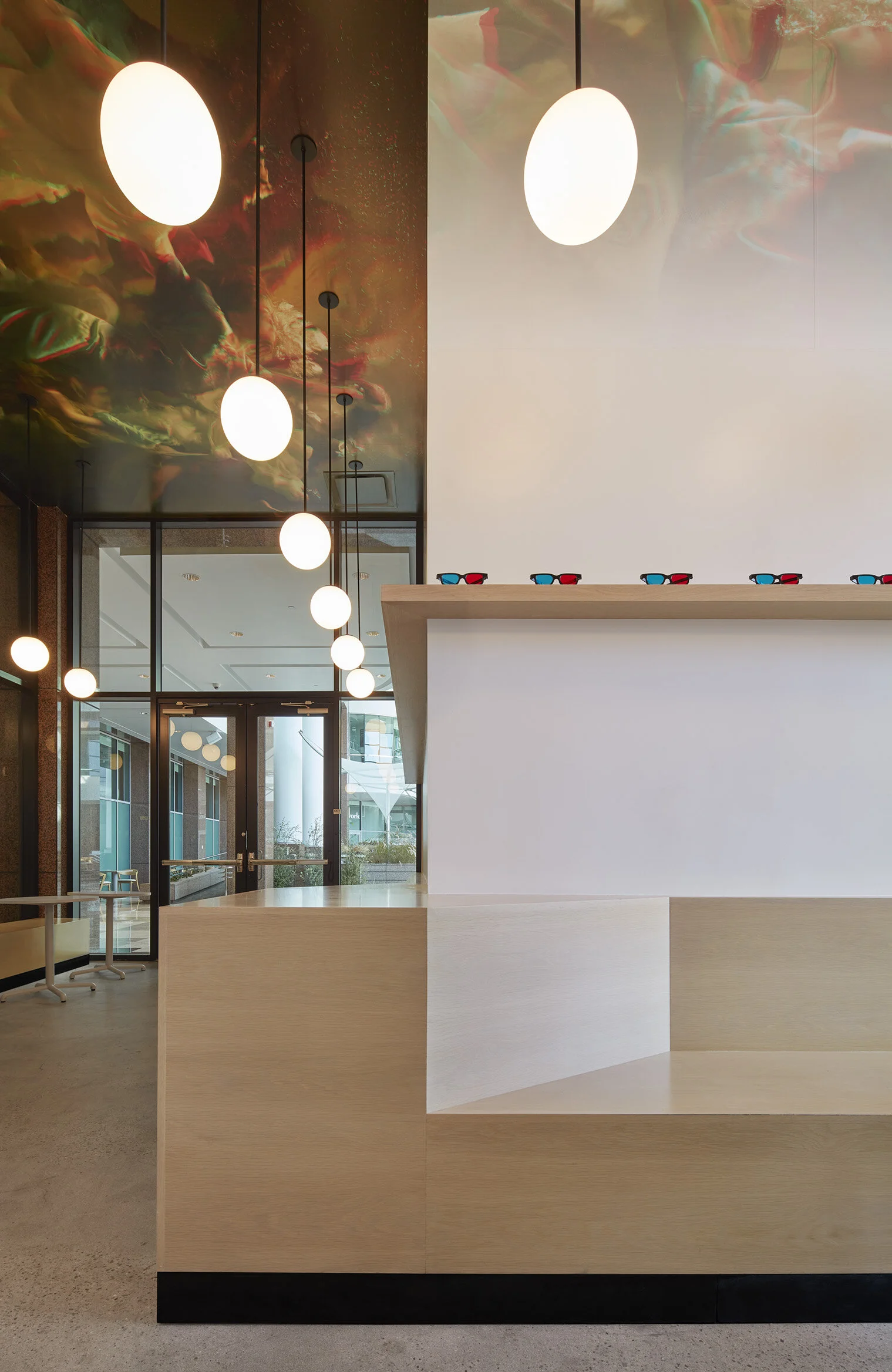 Architecture of Stereoscope Coffee in Newport Beach