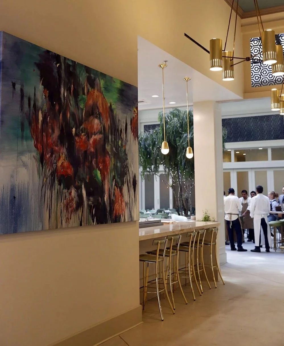 Architecture of Spring restaurant, DTLA, hallway
