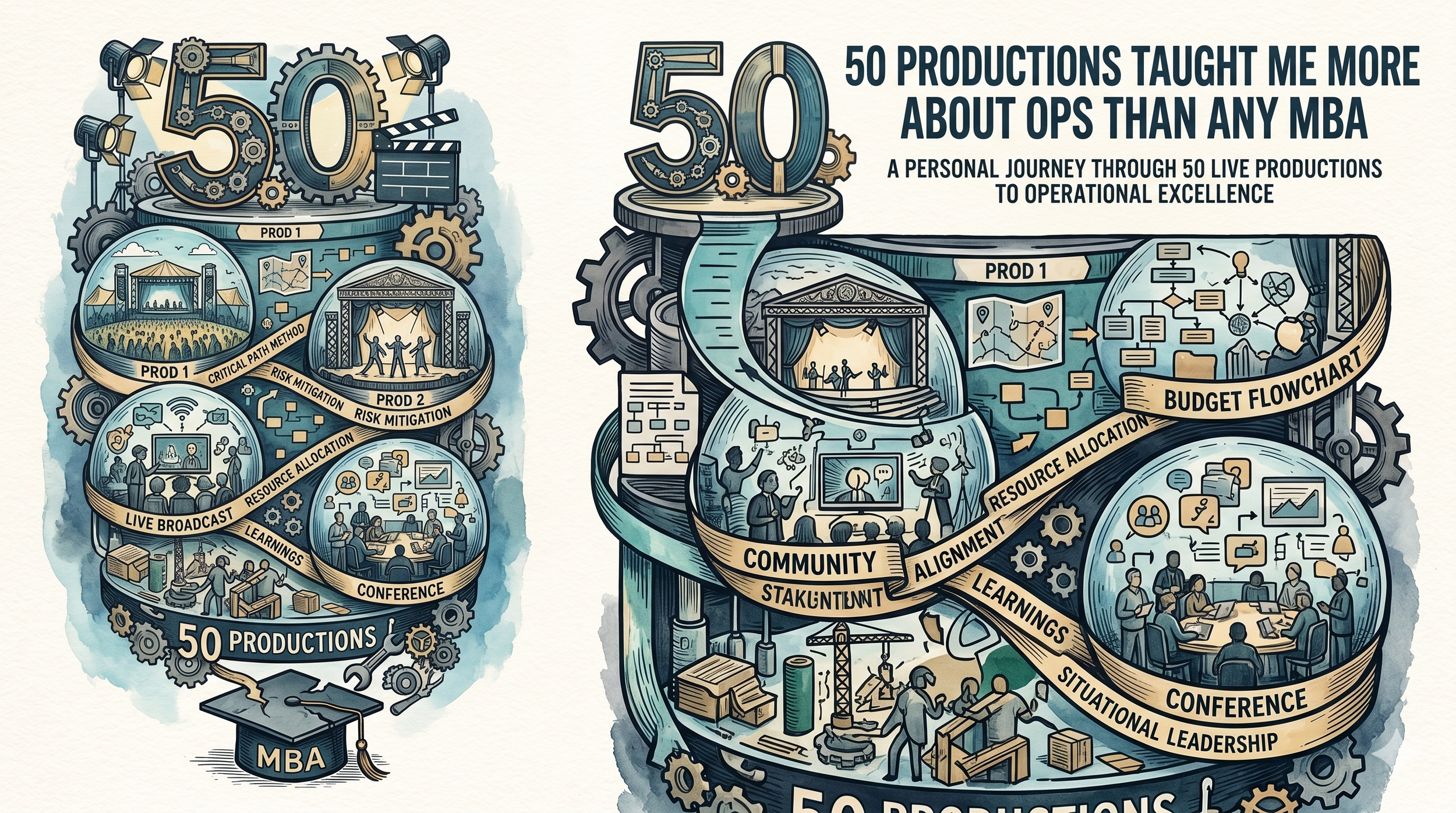 50 Productions Taught Me More About Ops Than Any MBA