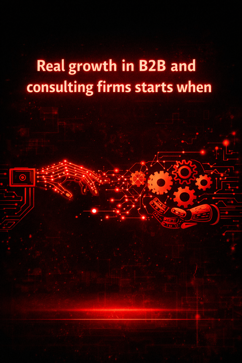 Real growth in B2B and consulting firms