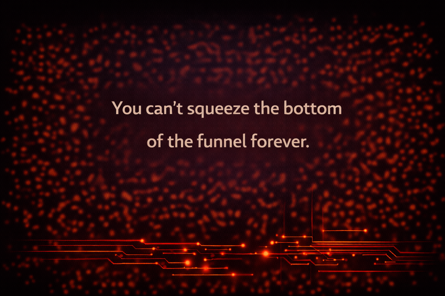 No prospect ever said,“I love being pressured into buying faster.”