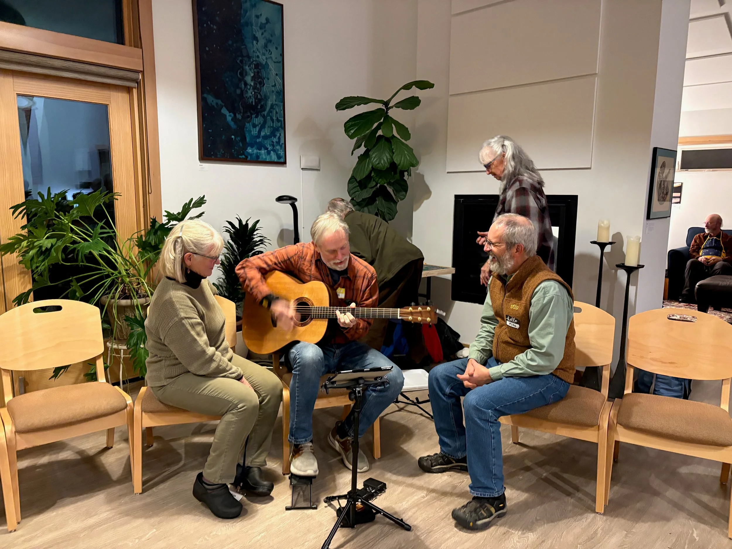 bellingham-cohousing-community future-cohousing-site-tour intentional-living-bellingham 4th-corner-commons-members sustainable-community-washington