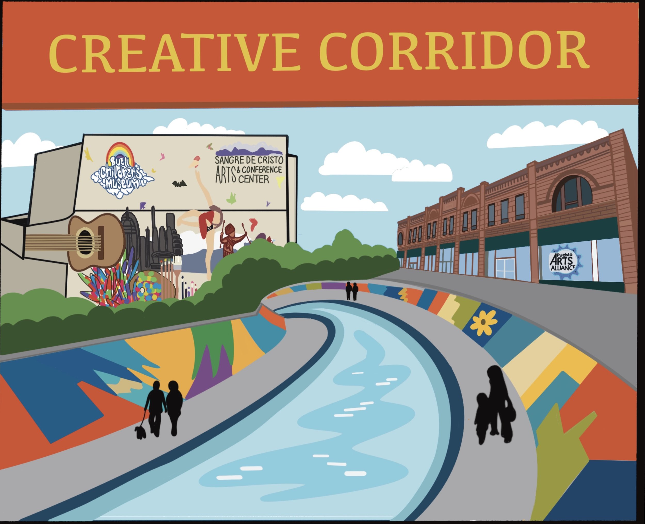 Greetings from Pueblo Stickers