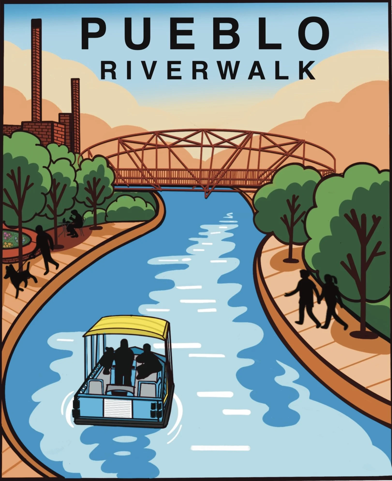 Greetings from Pueblo Stickers