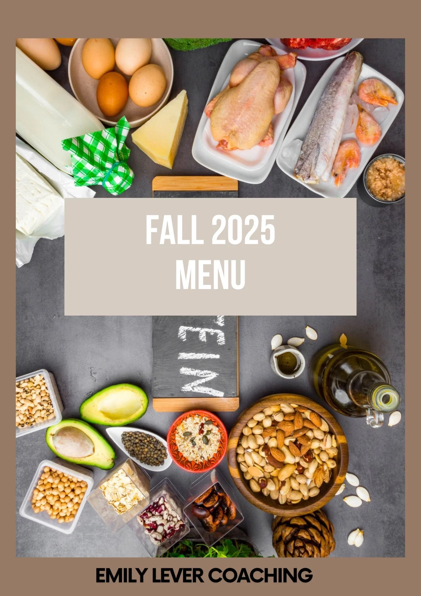 Fall Menu 2025