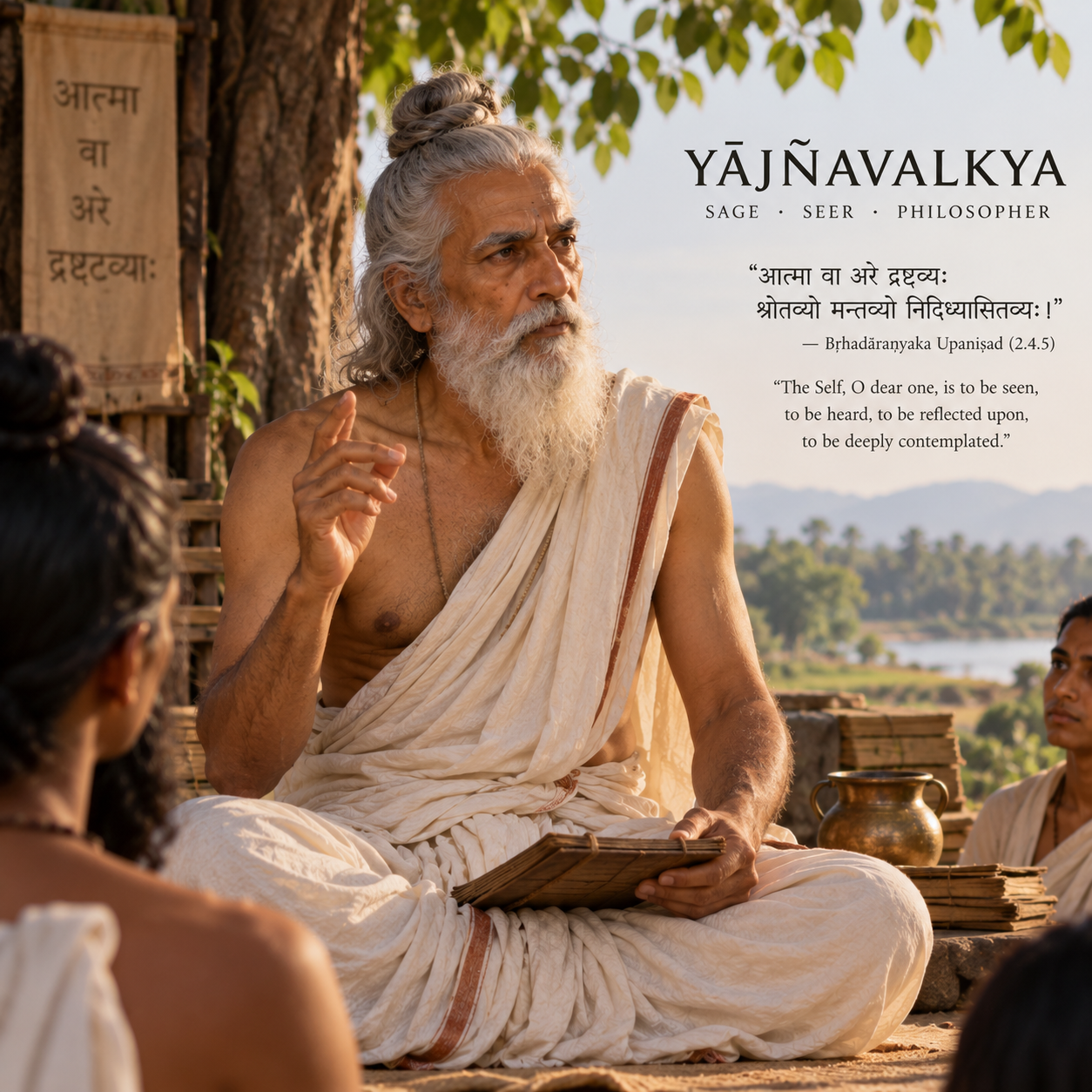 YĀJÑAVALKYA - Sage, Seer &amp; Philosopher — One of the Earliest Minds to Comprehend Brahman
