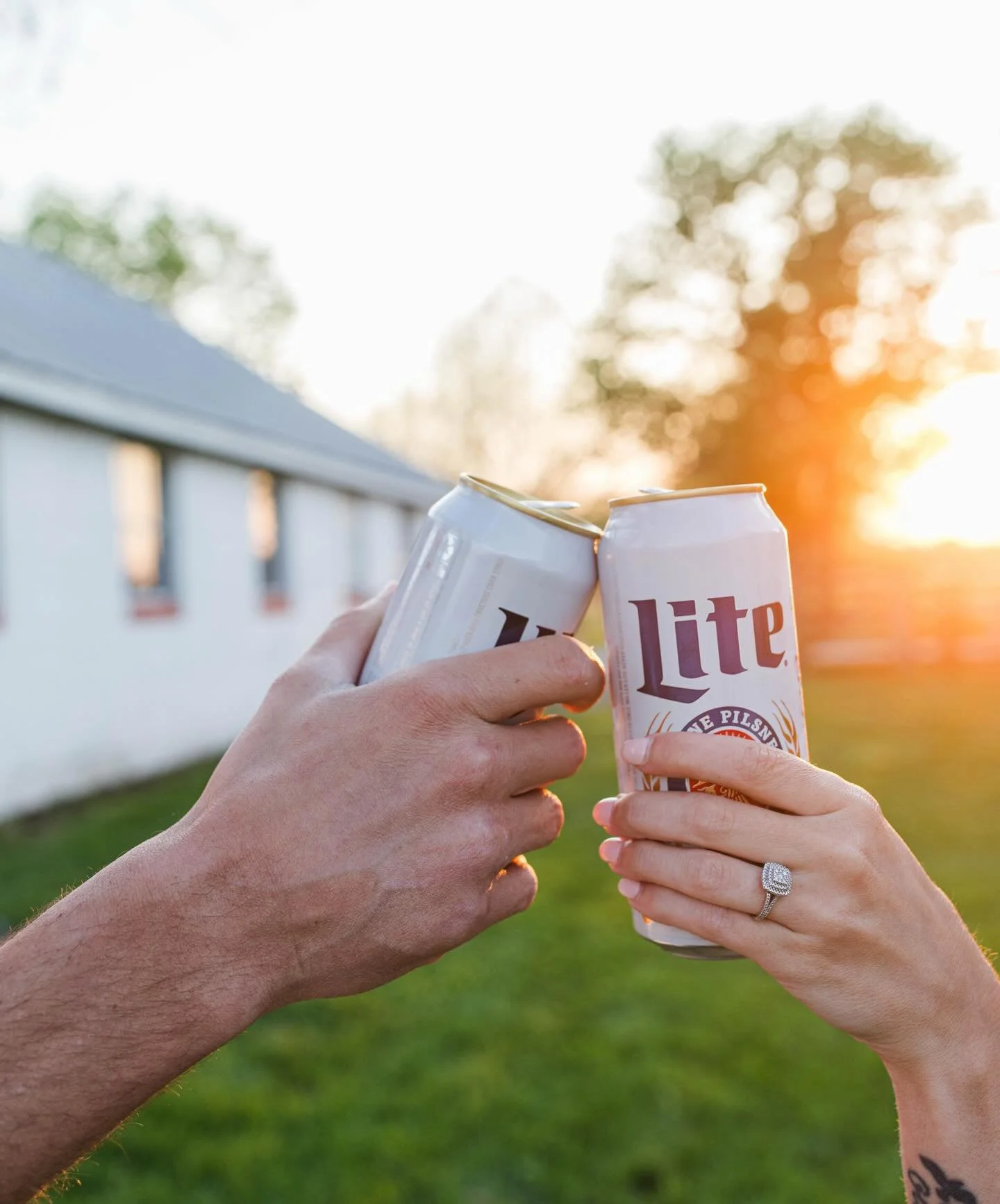 Cheers to Eric and Jessie 🍺