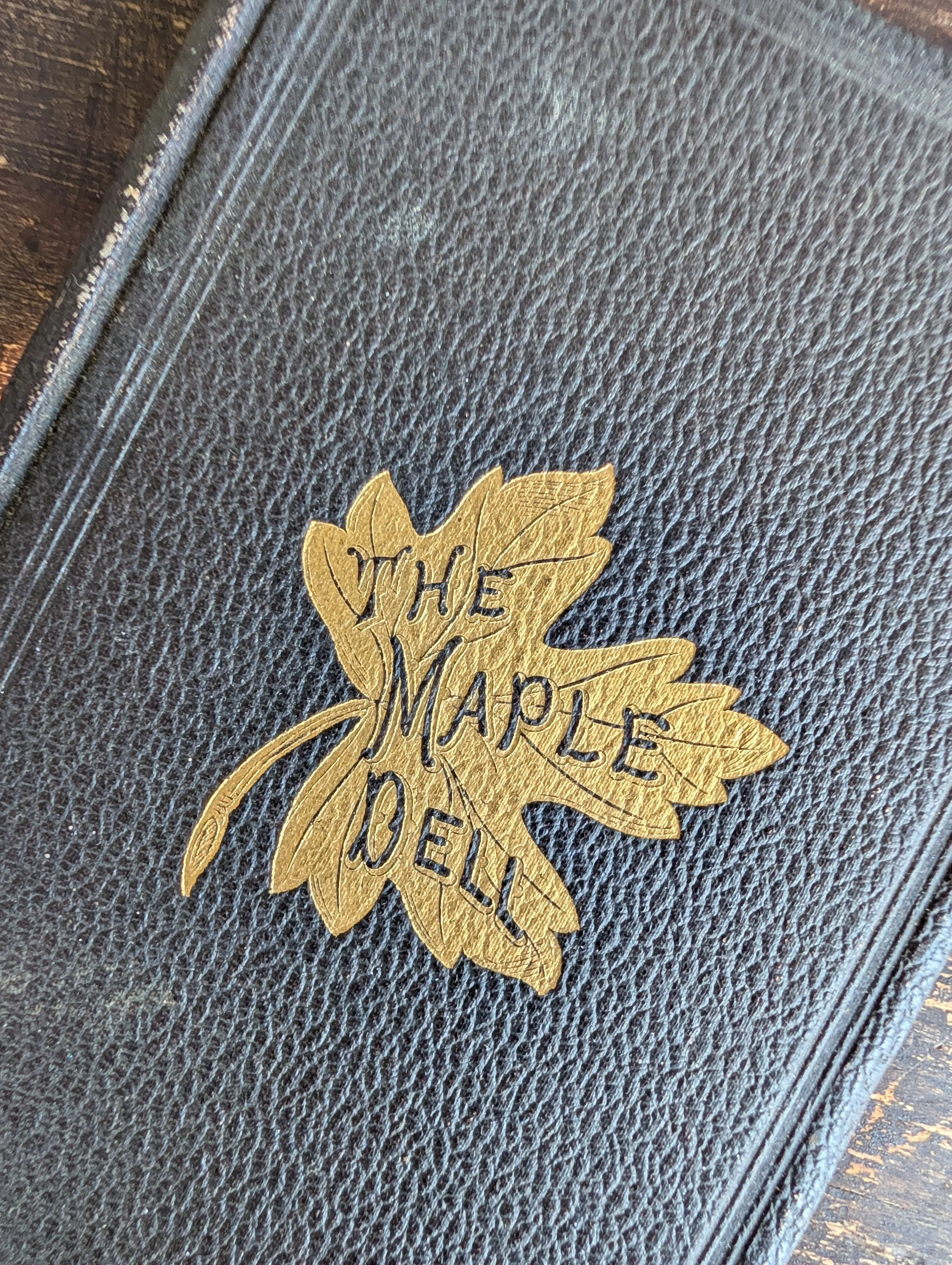 Antique (1882) The Maple Dell of '76 by Mrs. O. A. Powers.