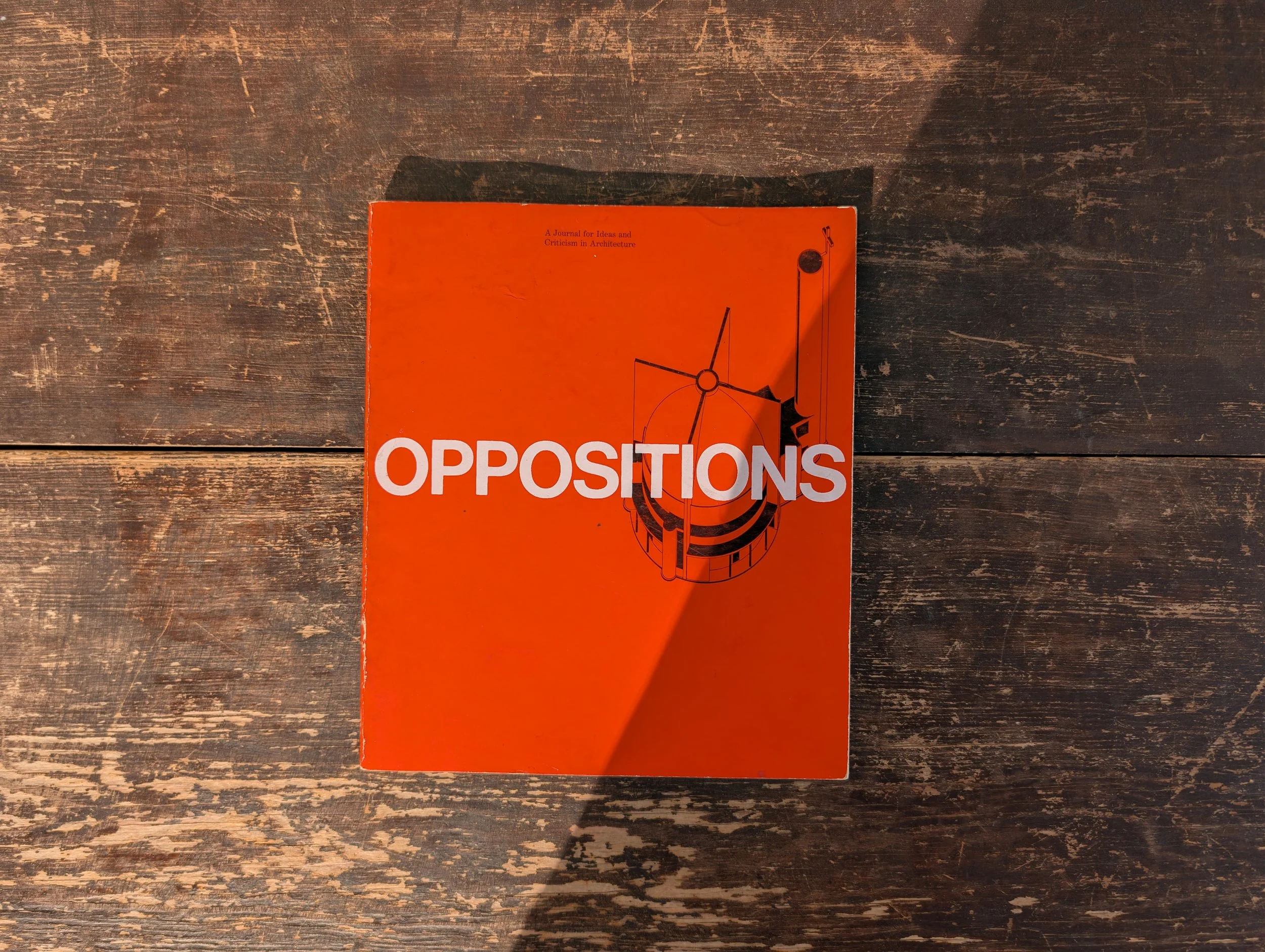 Vintage (1979) Oppositions No. 17 - A Journal For Ideas and Criticism in Architecture by Peter Eisenman + Kurt W Forster