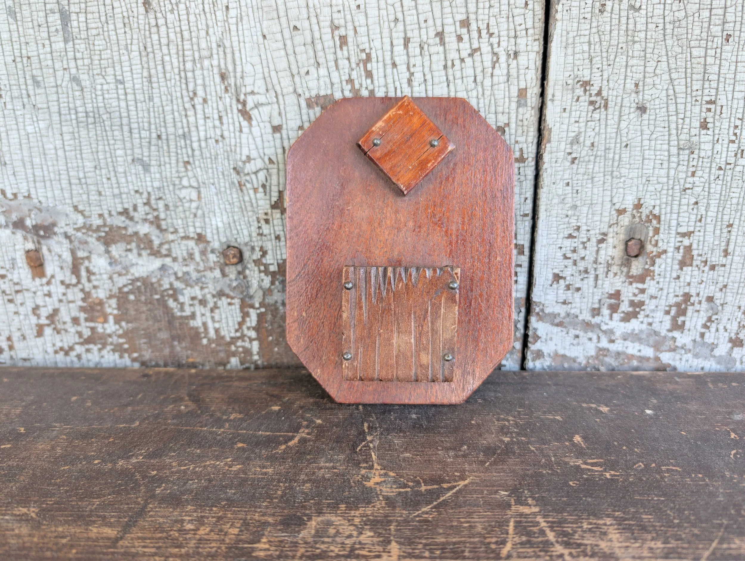 Antique (1910s) Wall-Mounted Match Holder.