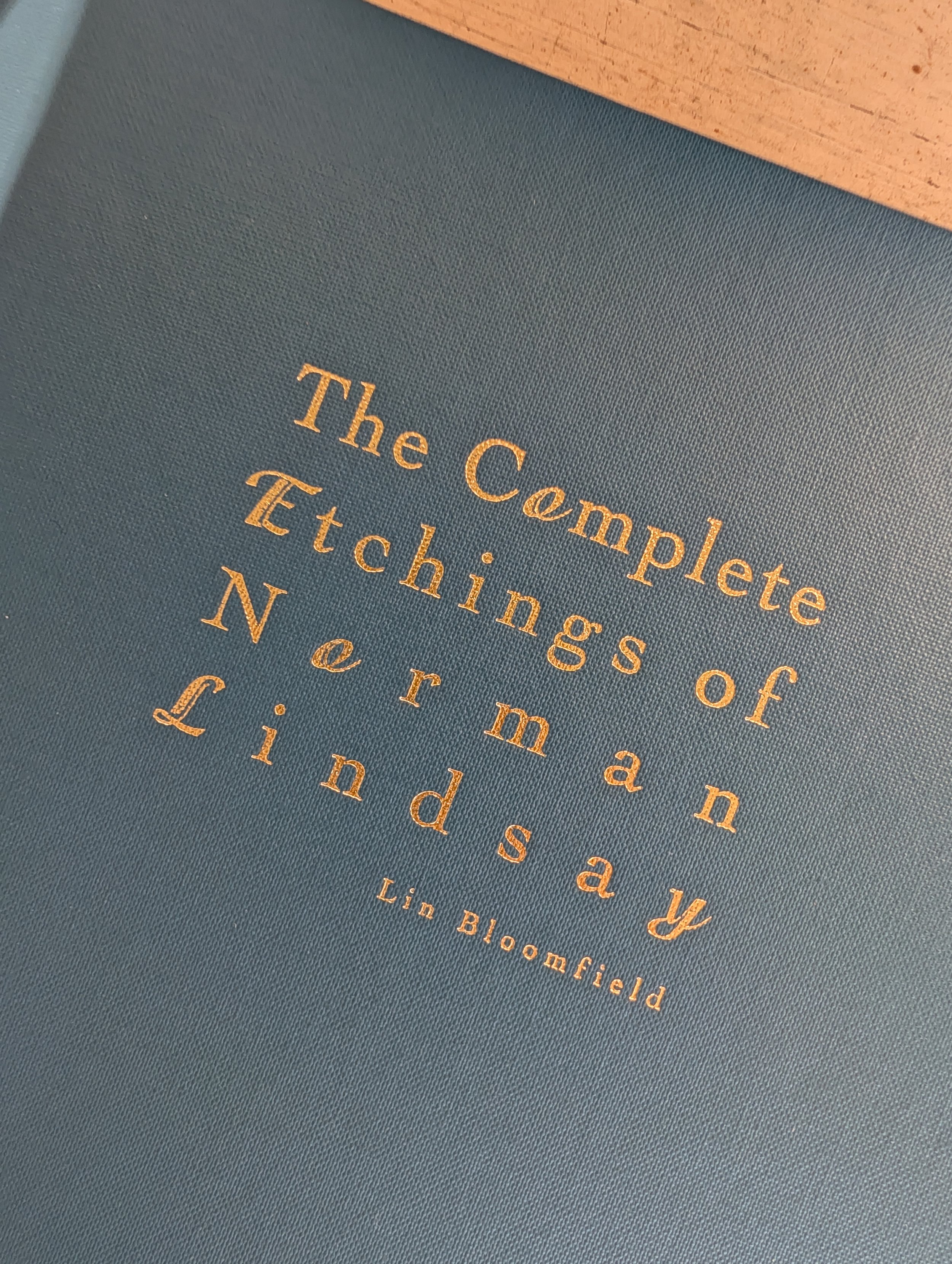 Vintage (1998) The Complete Etchings of Norman Lindsay by Lin Bloomfield - Illustrated.