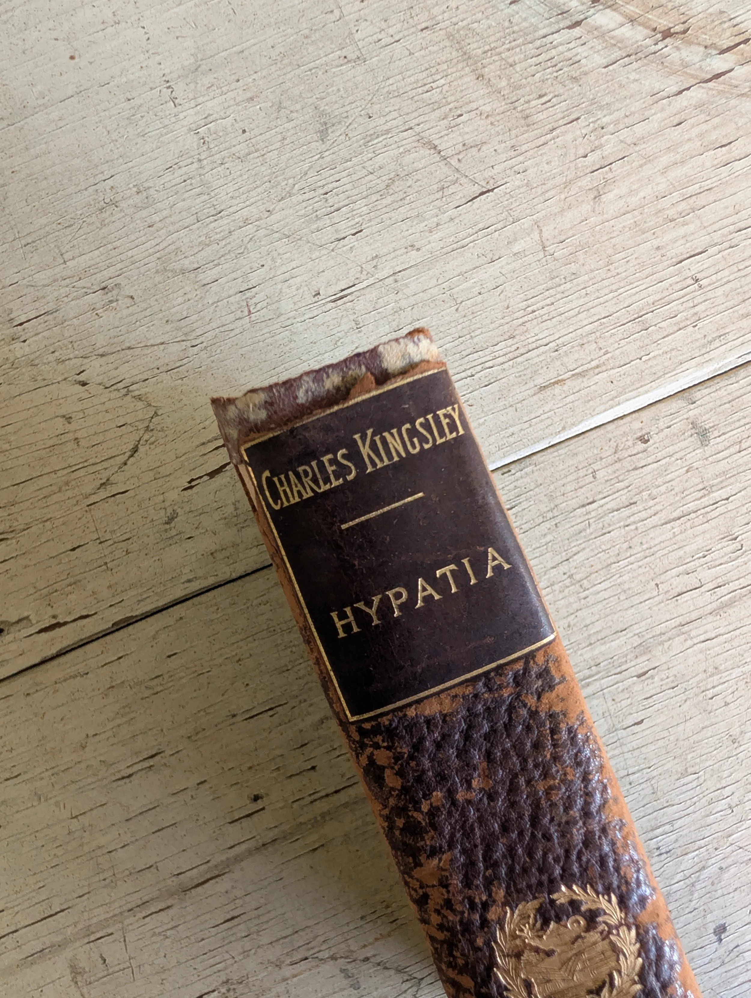 Antique (Undated : c. 1890s) Hypatia, or New Foes with an Old Face by Charles Kingsley.