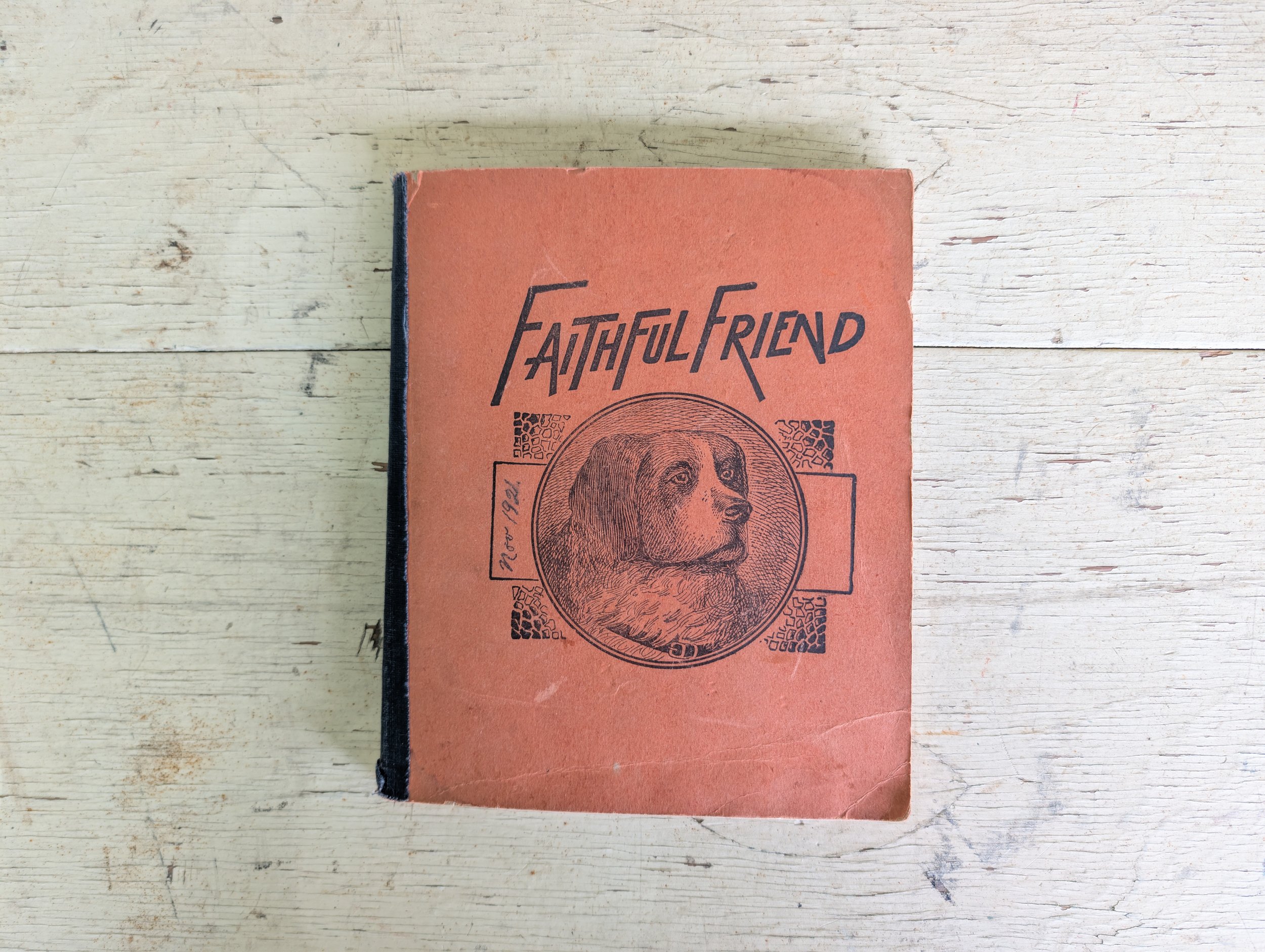 Antique (1921) Friendship Scrapbook.