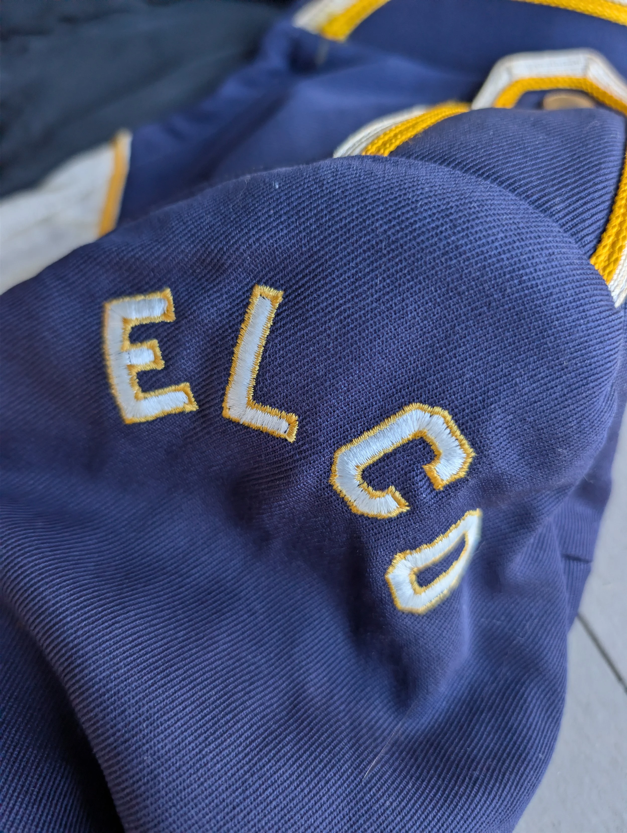Vintage (1980s) ELCO High School Marching Band Uniform Jacket.