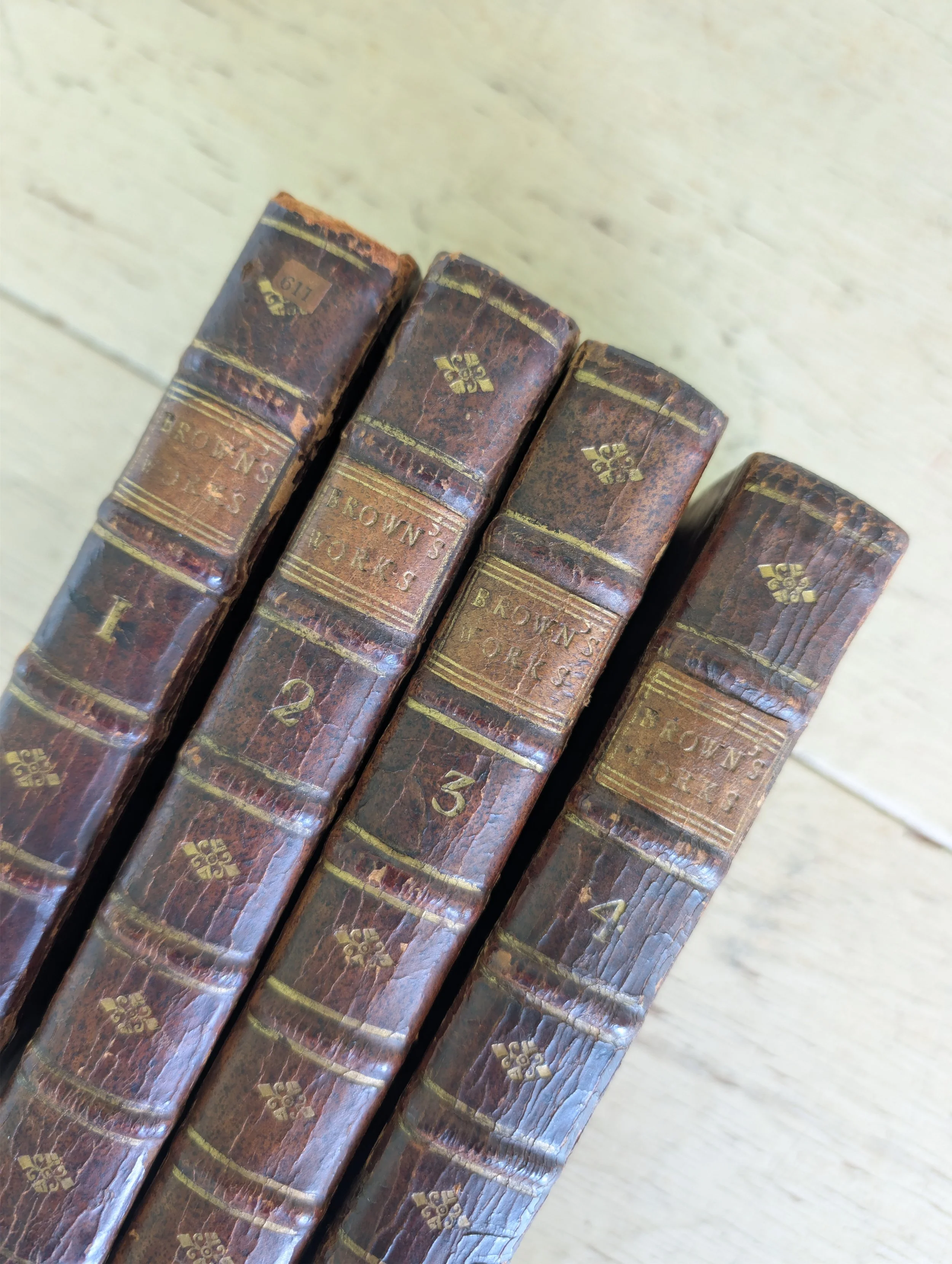 Antique (1744) The Works Of Mr. Thomas Brown, Serious and Comical, In Prose and Verse.