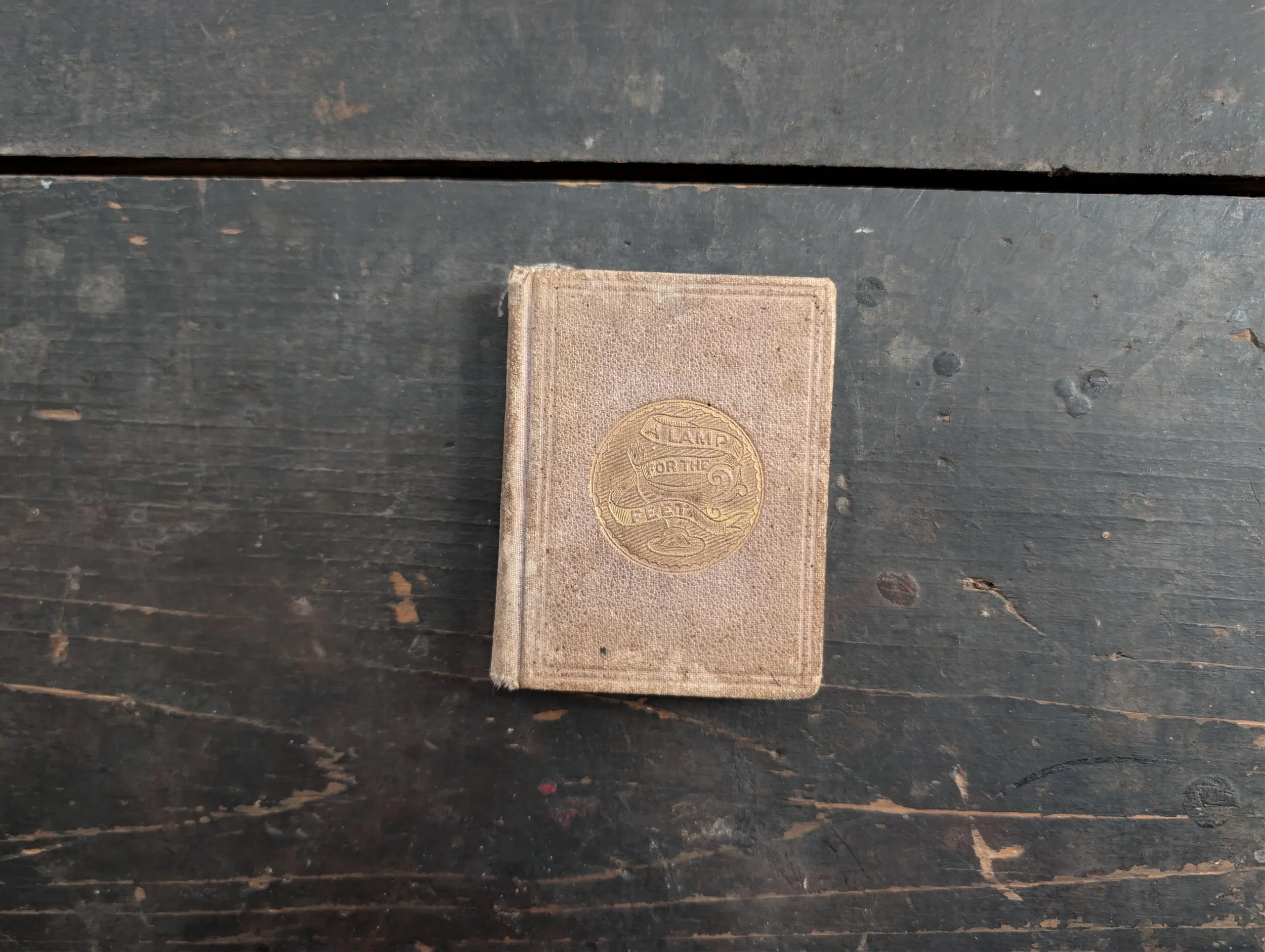 Antique (1863) A Lamp For the Feet.