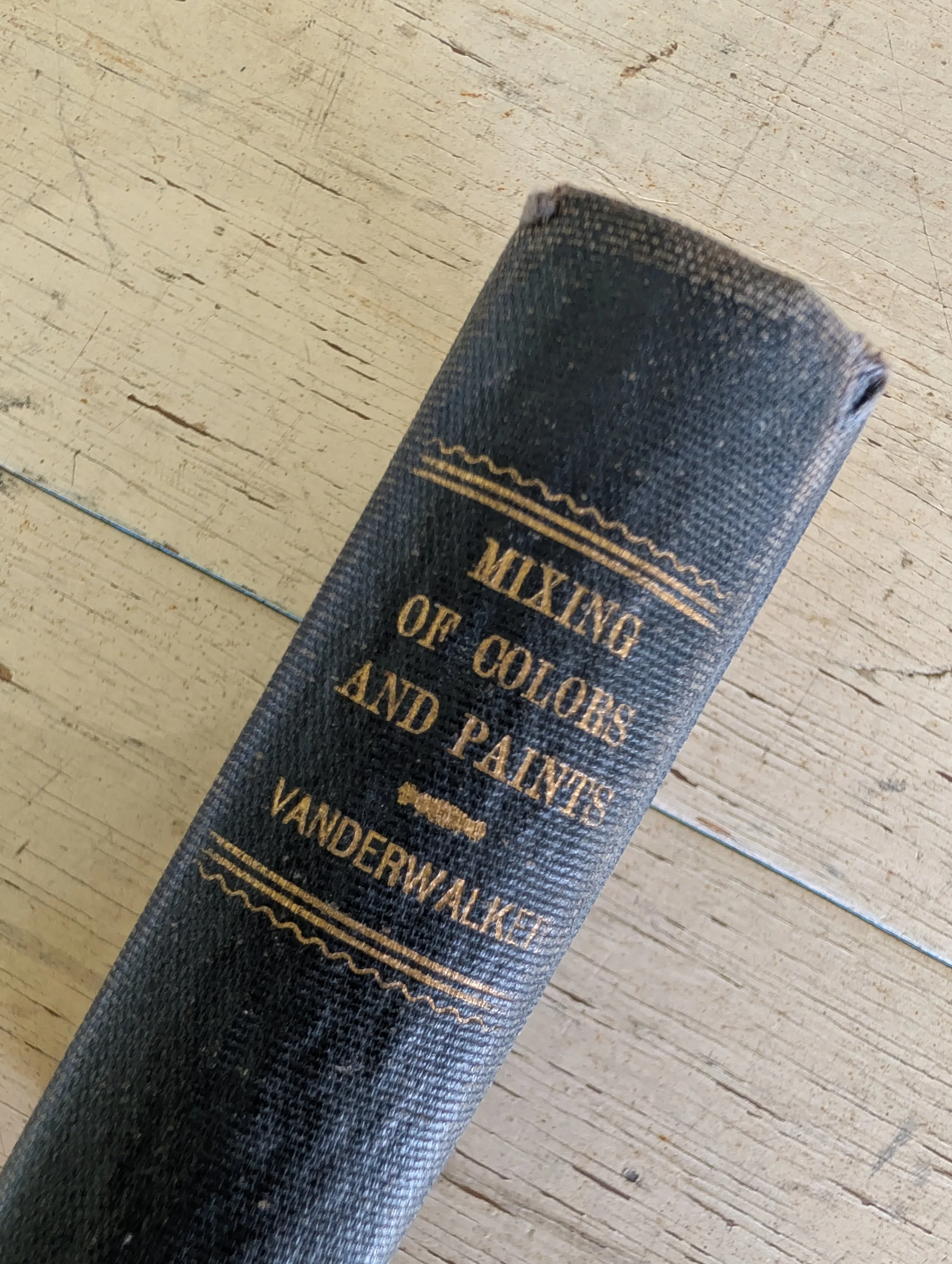Vintage (1935) The Mixing Of Colors and Paints by F. N. Vanderwalker - Illustrated.
