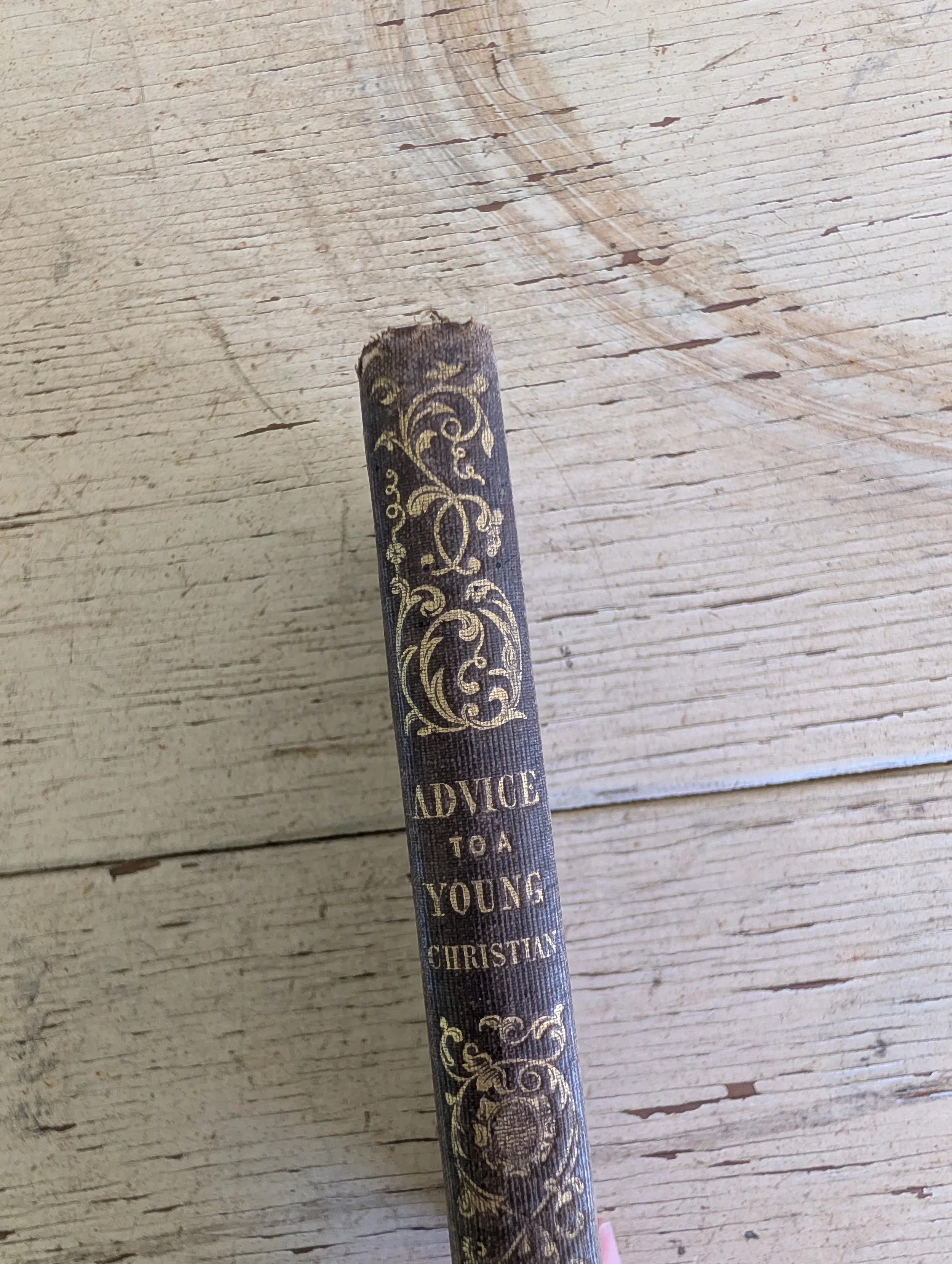 Antique (1842) Advice to a Young Christian on the Importance of Aiming at an Elevated Standard of Piety.