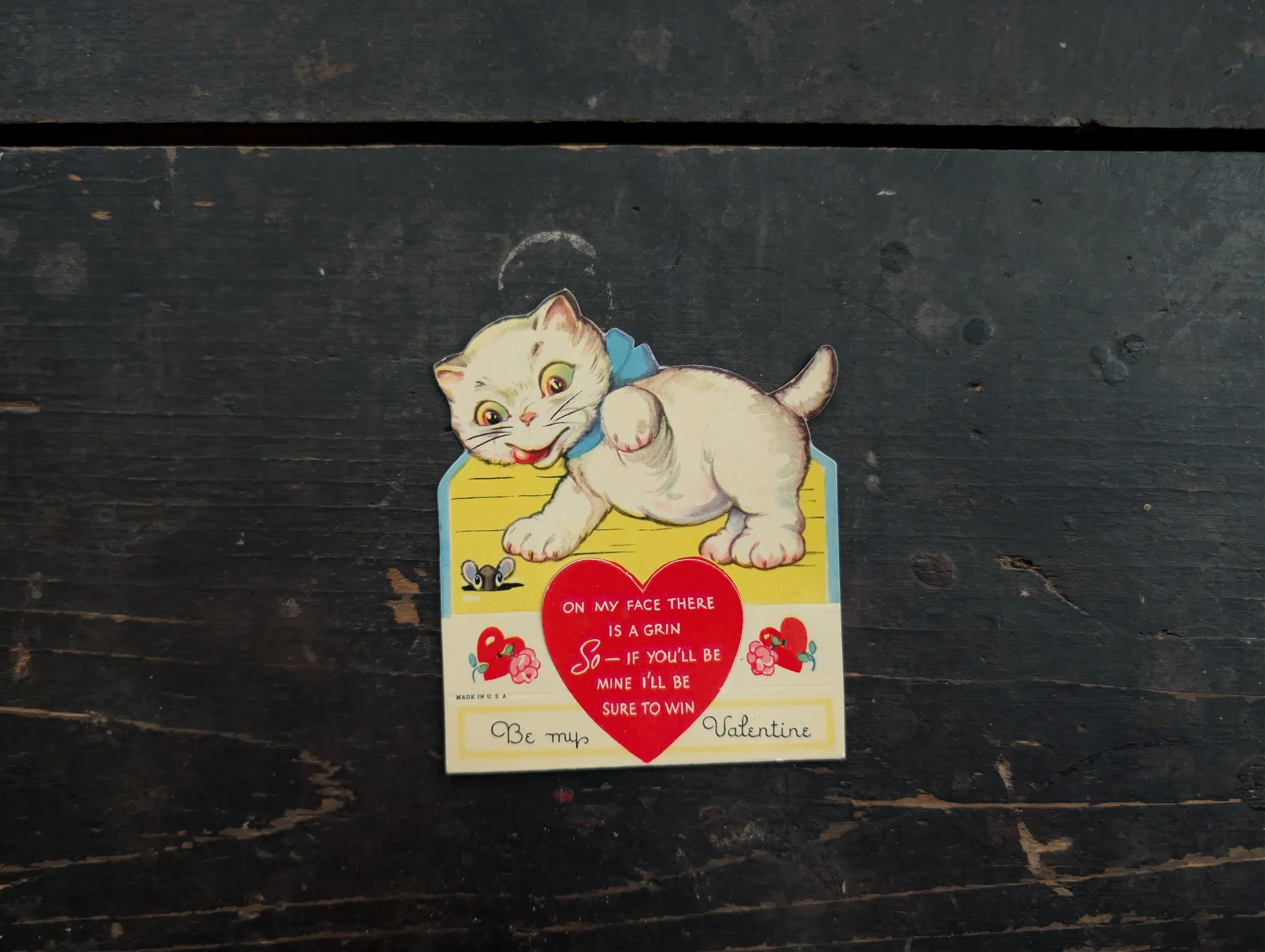 Vintage (1950s) Cat Valentine.