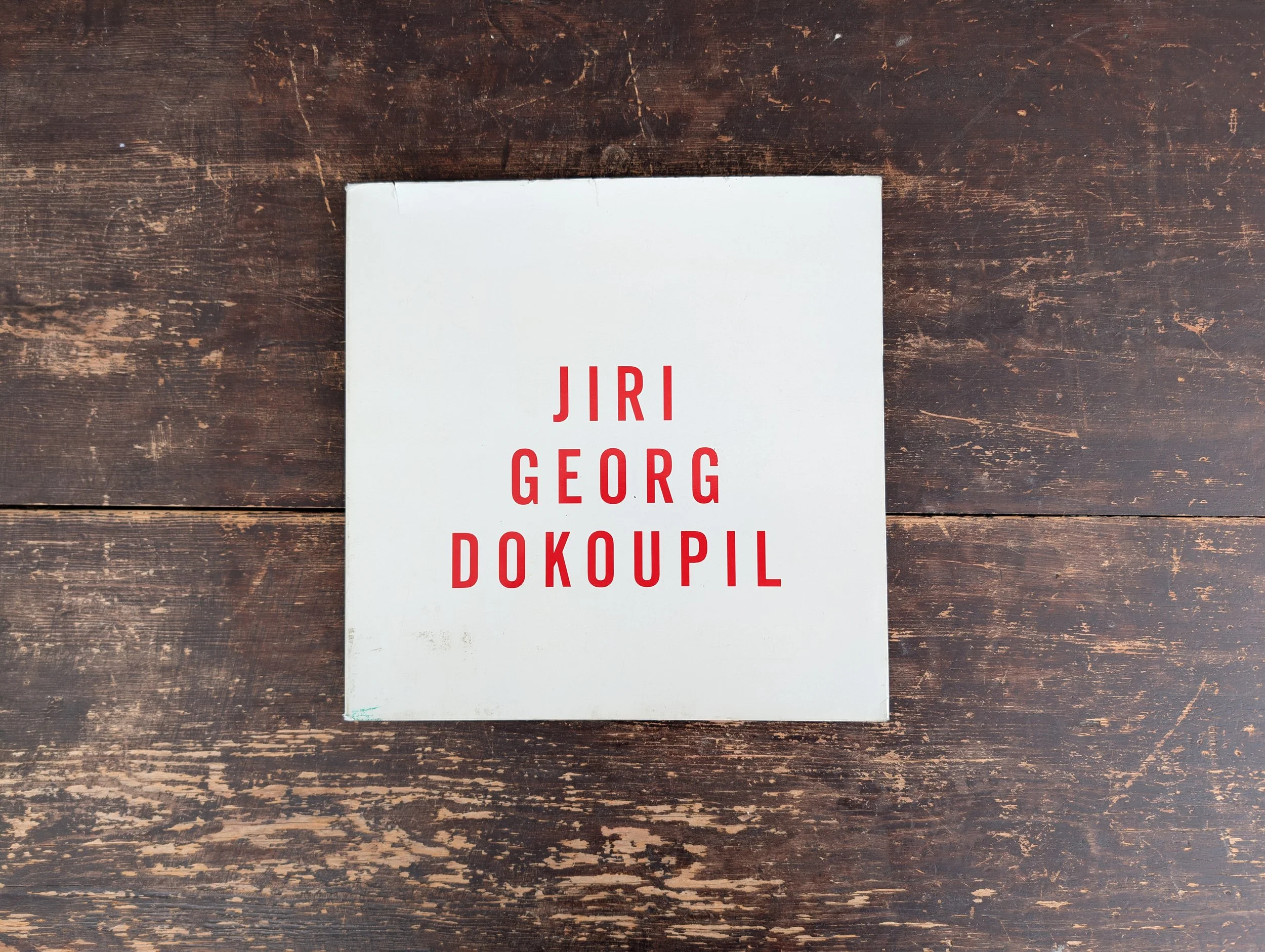 Vintage (1989) Jiri Georg Dokoupil Published By Robert Miller, New York - Illustrated.