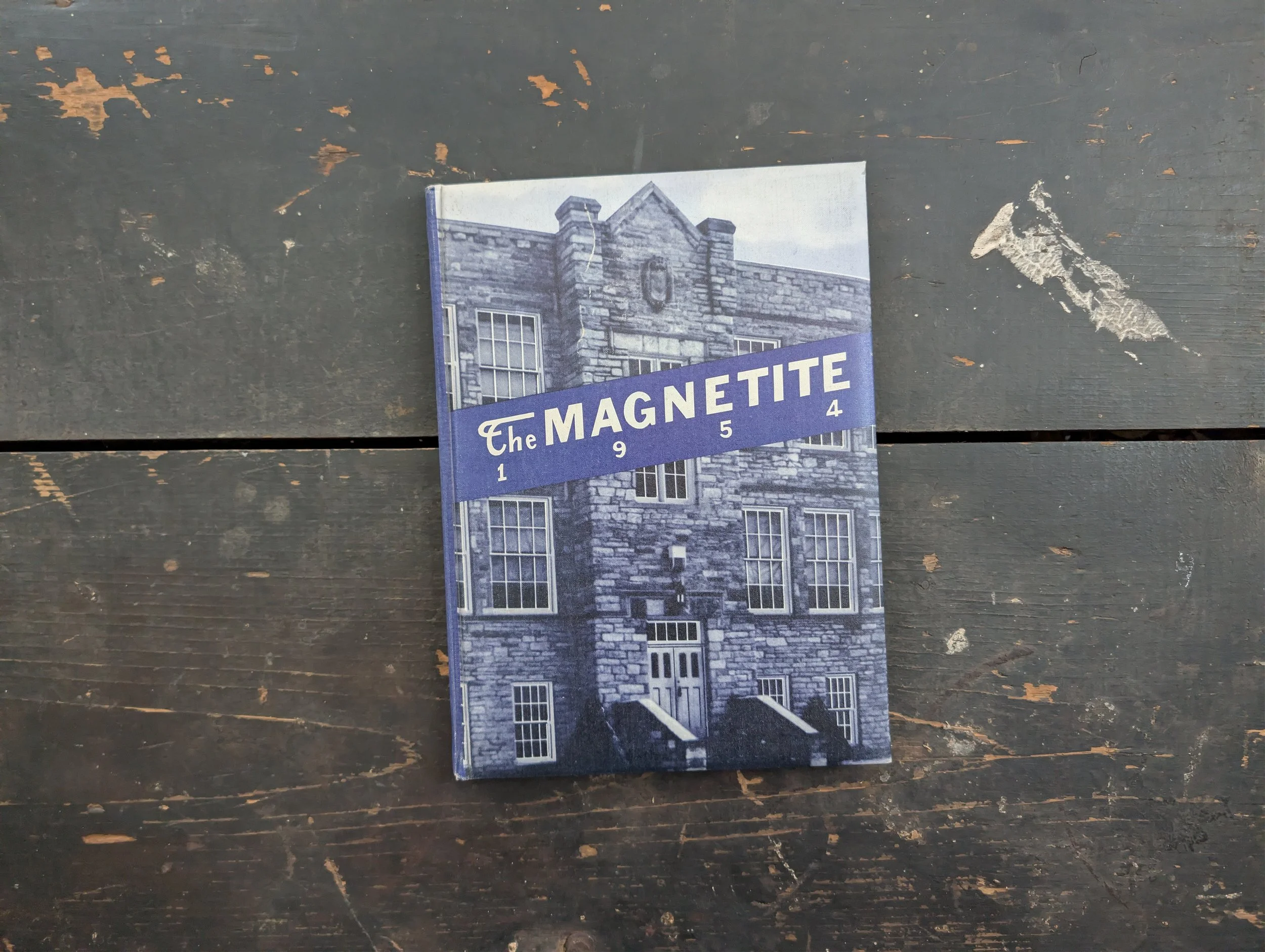 Vintage (1954) The Magnetite Yearbook Cornwall High School in Cornwall, Pennsylvania.