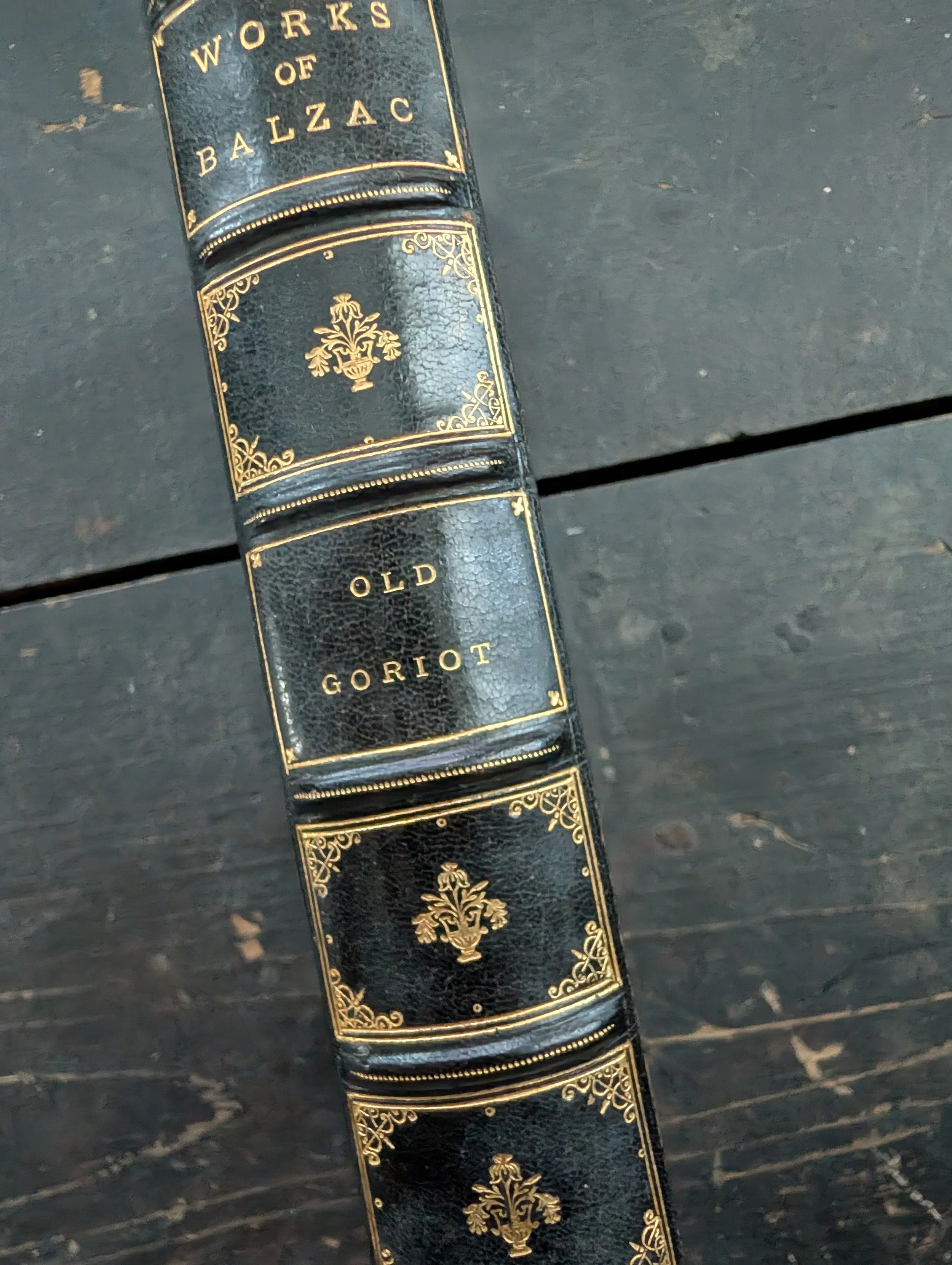 Antique (1896) Edition de Luxe Old Goriot by Honore de Balzac - Illustrated With Etchings.